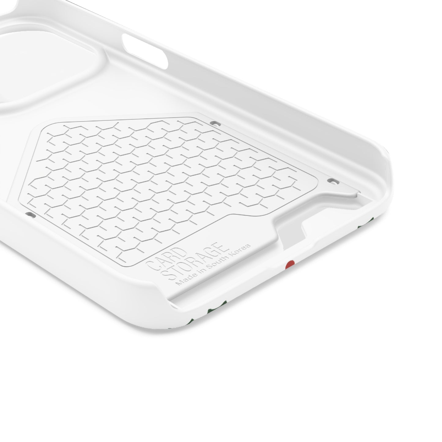 Christmas Phone Case with Card Holder - 'Born Is the King'