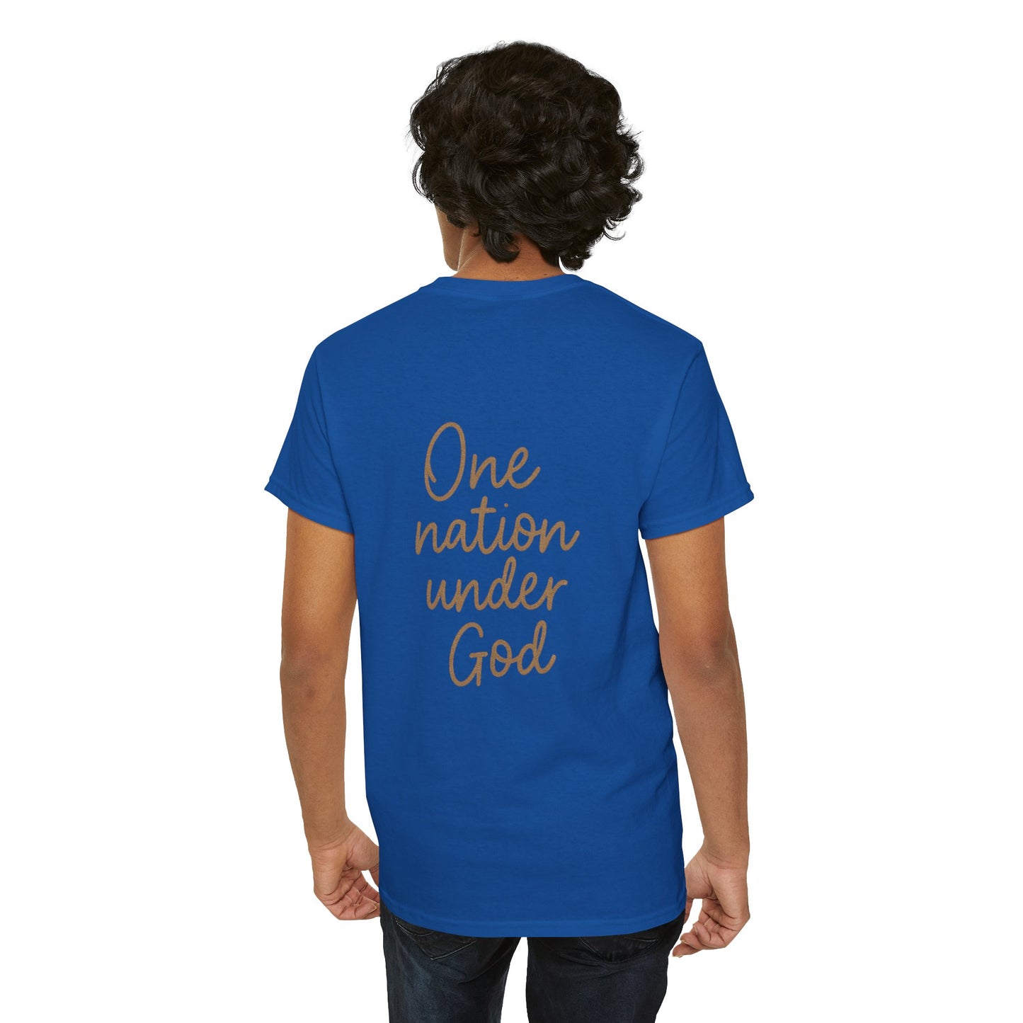One Nation Under God T-Shirt – Patriotic Christian Unisex Tee