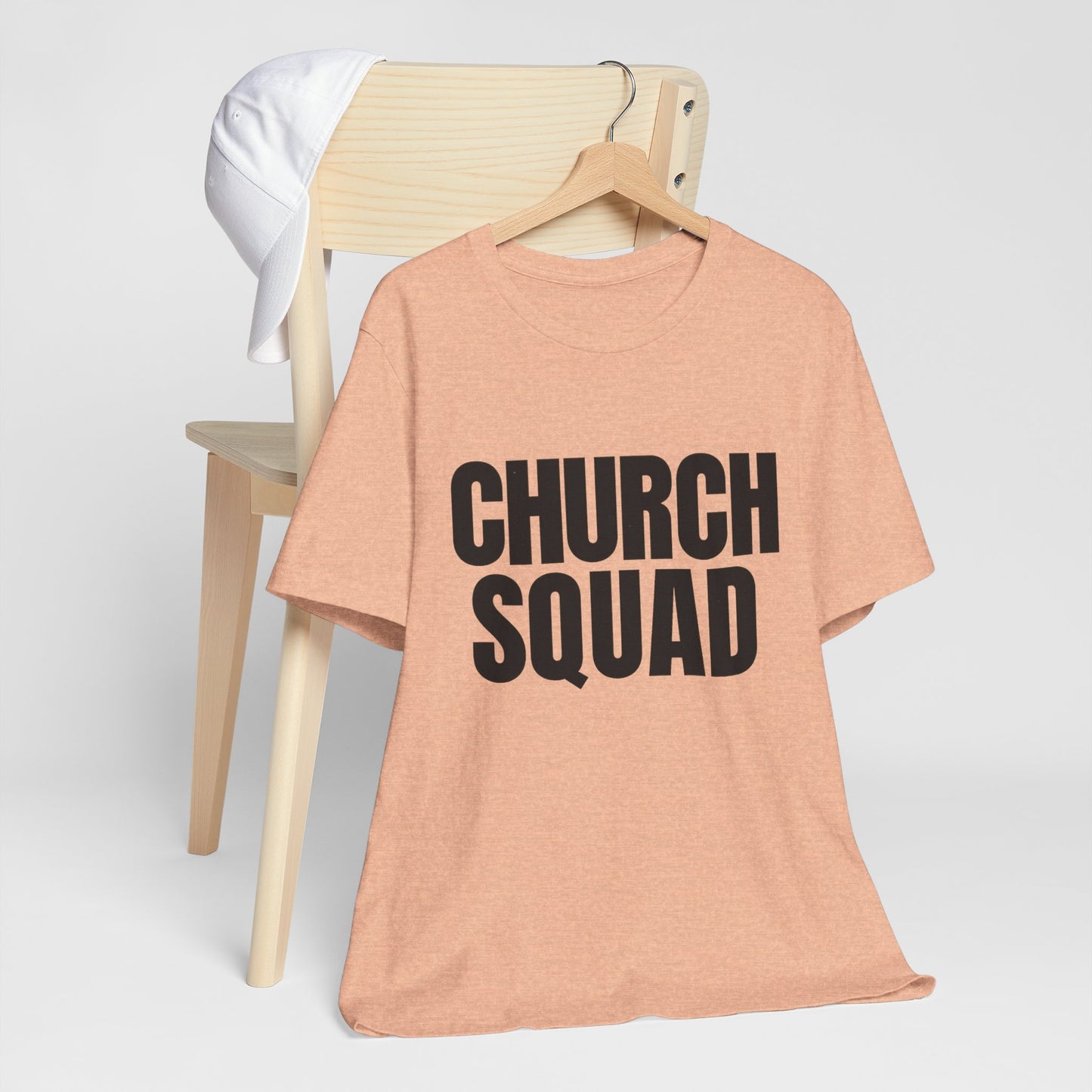 Church Squad Unisex Tee, Christian Apparel, Group Outing Shirt, Faith-Based Gift, Church Events Clothing