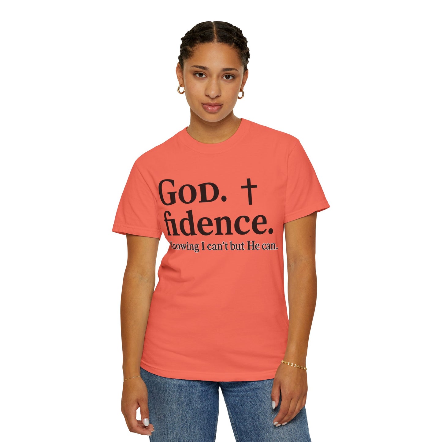 God.fidence Christian T-Shirt | Faith Over Fear Unisex Tee