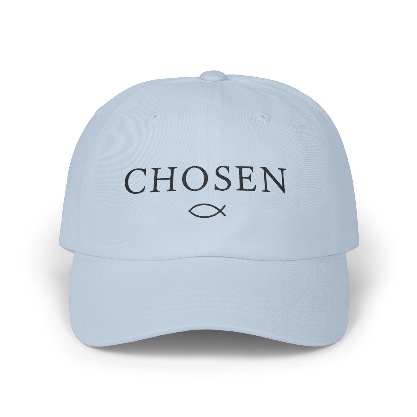 Chosen Classic Dad Cap | Unisex Faith Baseball Hat | Adjustable