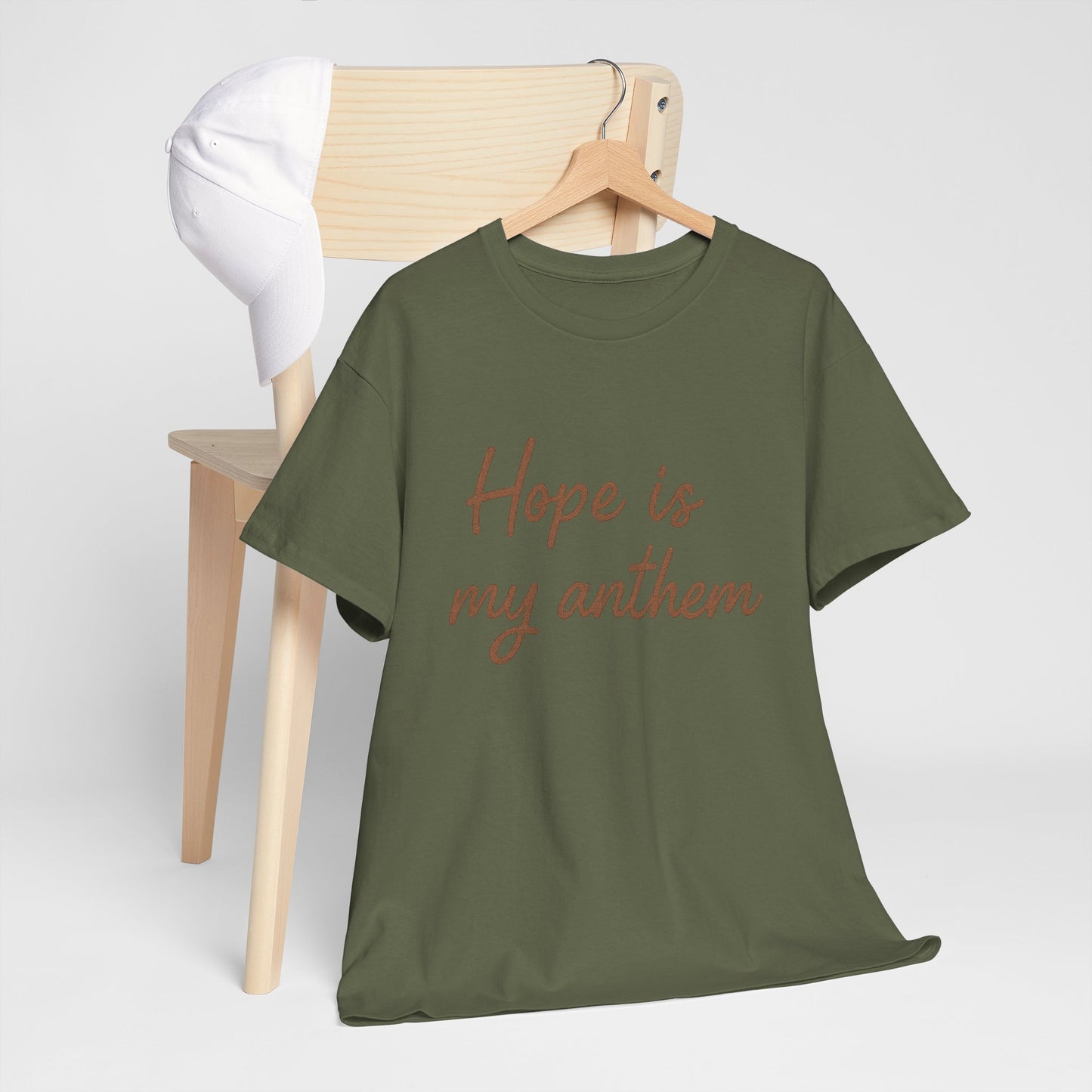 Hope Is My Anthem T-Shirt – Inspirational Christian Unisex Tee