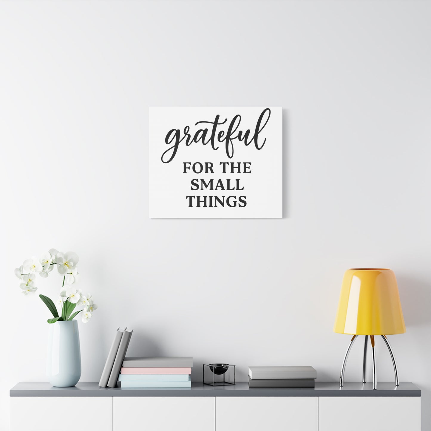 Grateful Wall Art | Inspirational Christian Home Decor-Matte Canvas, Stretched, 1.25"