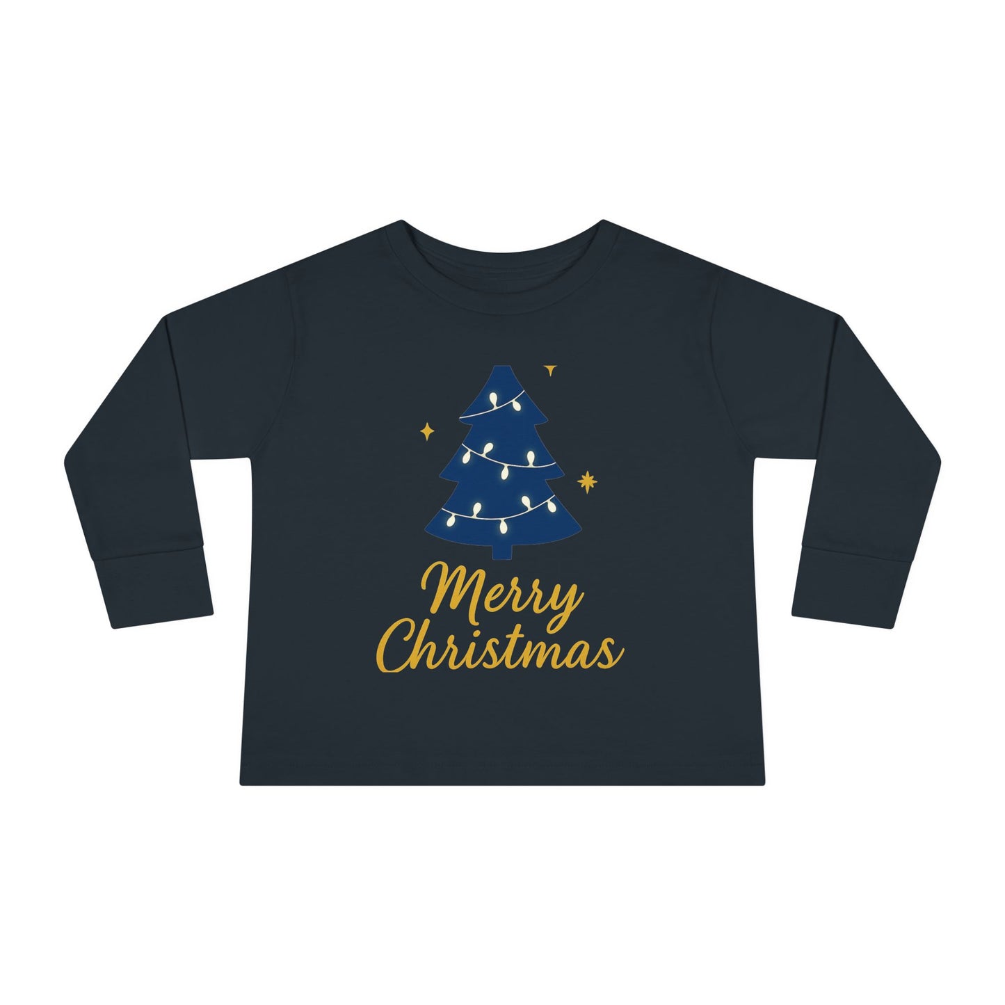 Merry Christmas Toddler Long Sleeve Tee