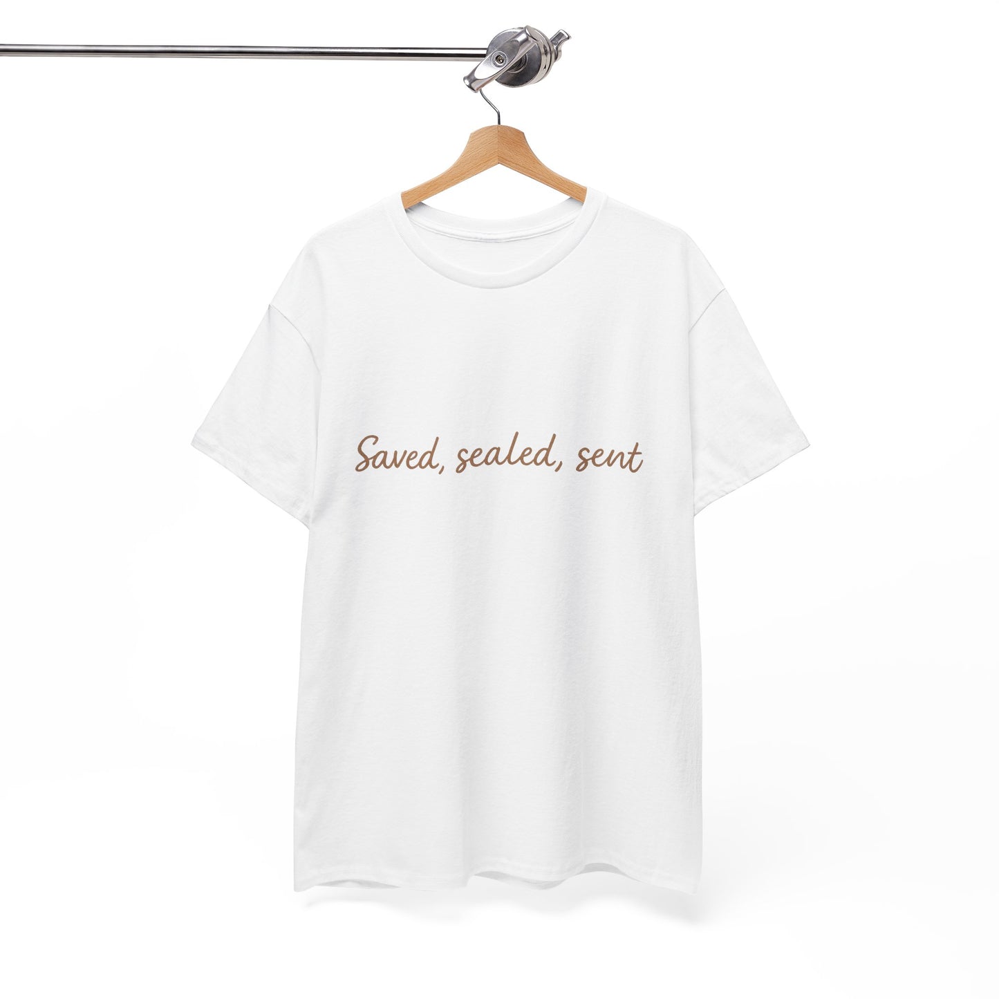 Saved. Sealed. Sent. T-Shirt – Bold Christian Mission Unisex Tee