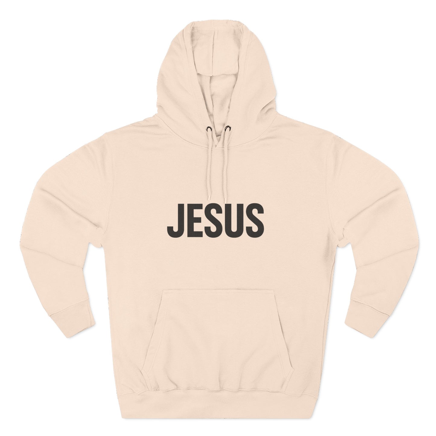 JESUS Unisex Hoodie – Bold Christian Statement Sweatshirt | Faithwear for Everyday Comfort