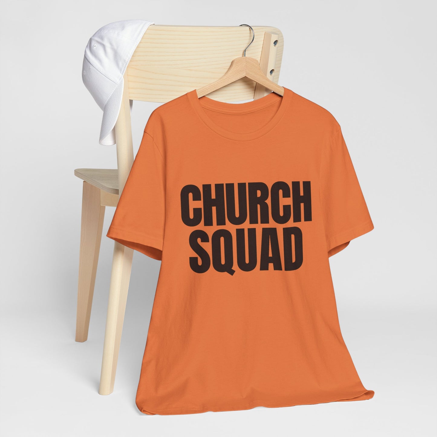 Church Squad Unisex Tee, Christian Apparel, Group Outing Shirt, Faith-Based Gift, Church Events Clothing
