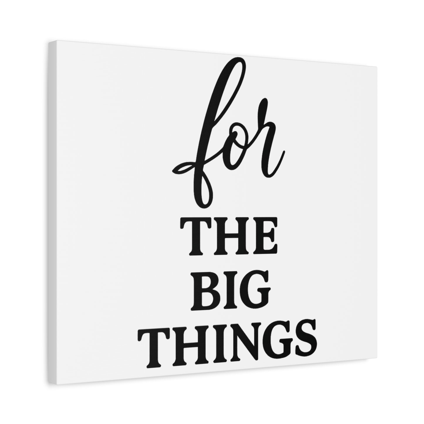 Grateful Wall Art | Inspirational Christian Home Decor - Matte Canvas, Stretched, 1.25"