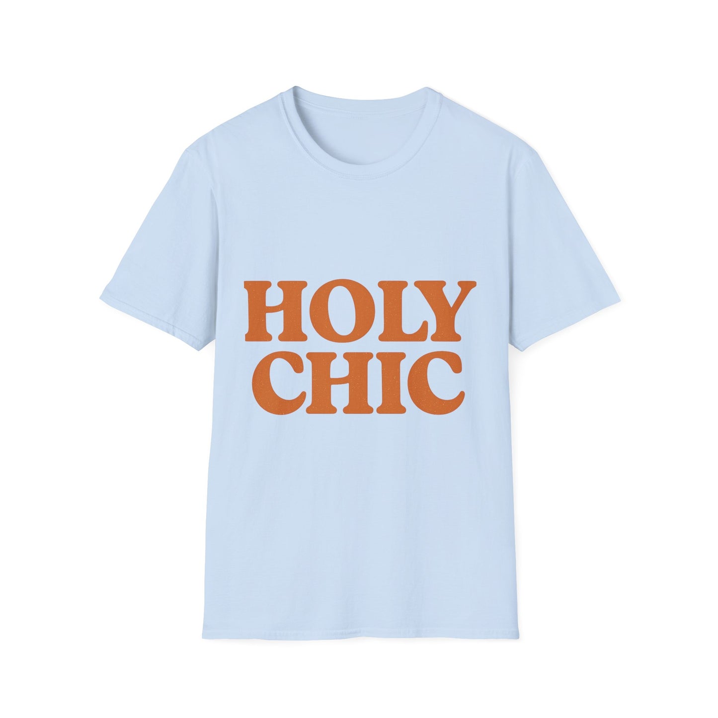 Holy Chic Christian T-Shirt – Softstyle Faith & Fashion Tee for Women.