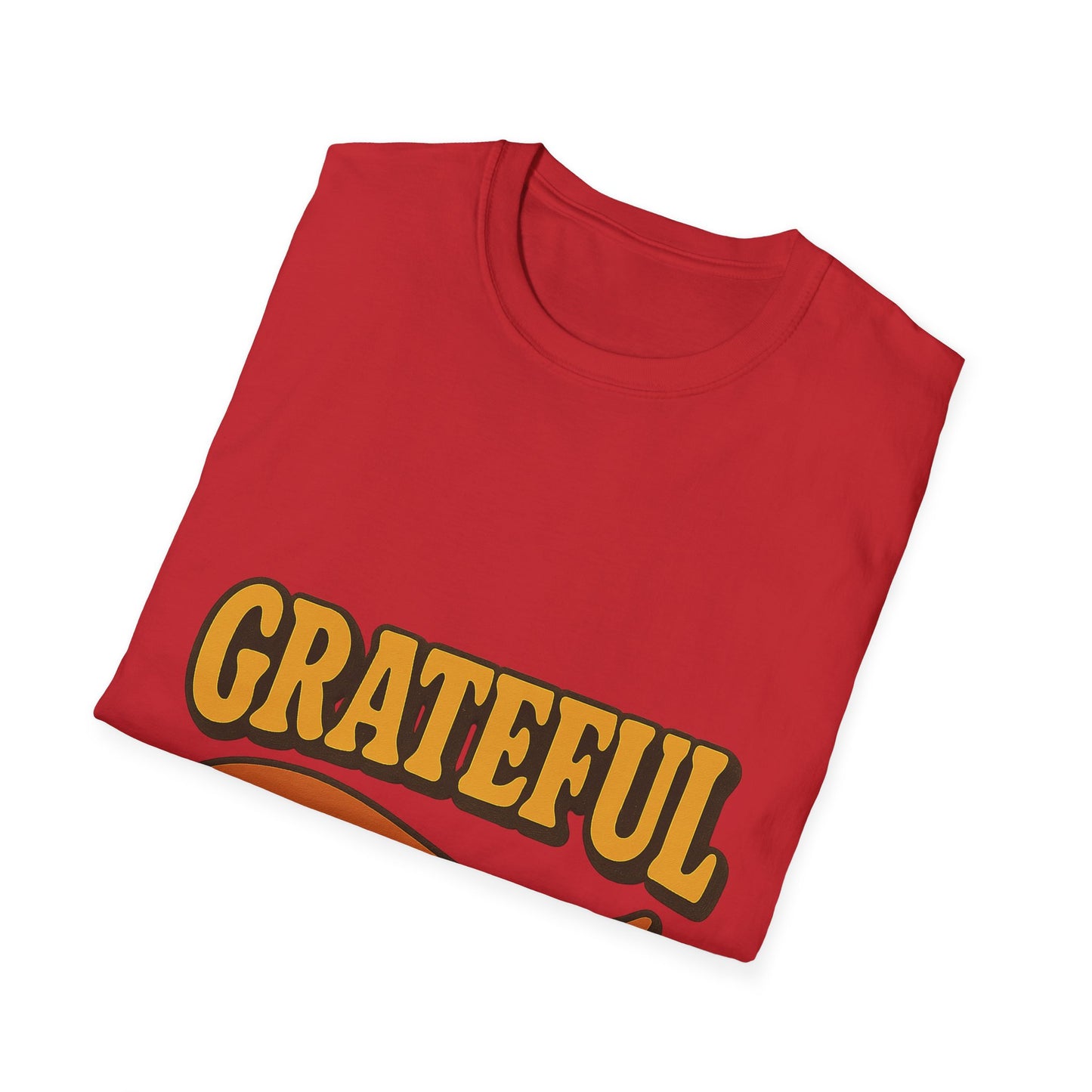 Grateful Softstyle Christian T-Shirt – Faith-Inspired Affirmation Tee for Women & Men