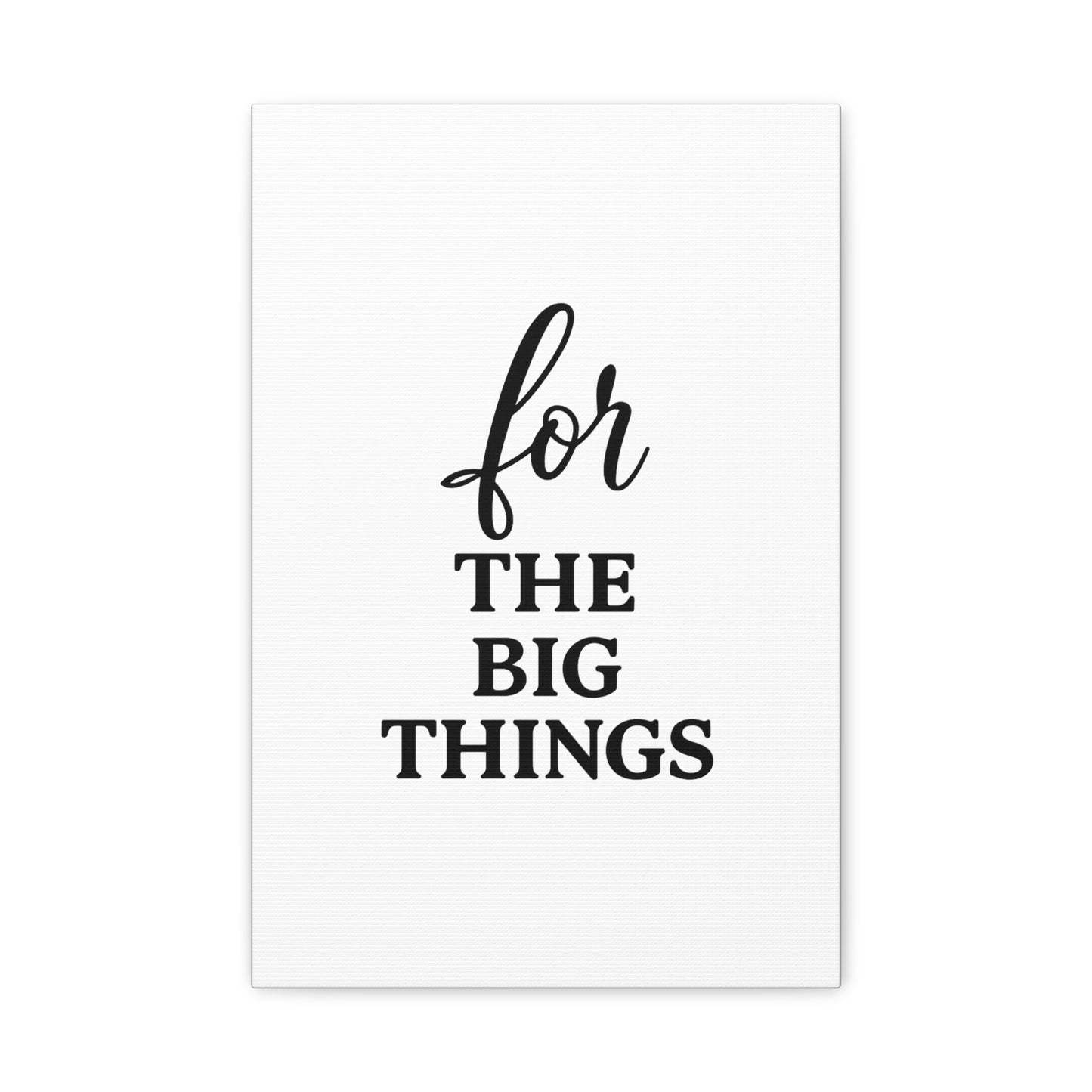 Grateful Wall Art | Inspirational Christian Home Decor - Matte Canvas, Stretched, 1.25"