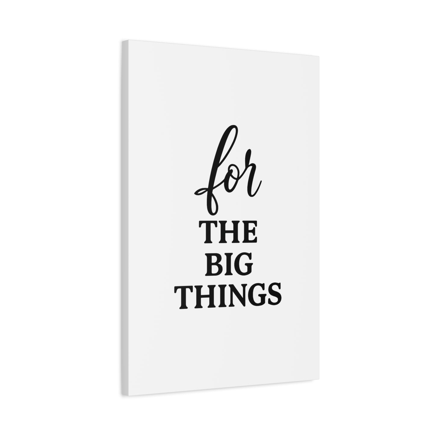 Grateful Wall Art | Inspirational Christian Home Decor - Matte Canvas, Stretched, 1.25"