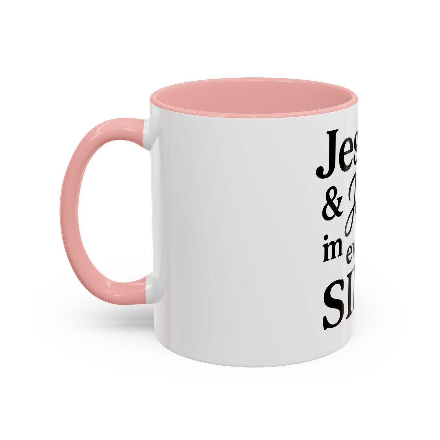 Jesus & Joy in Every Sip Christian Mug – Inspirational Faith Drinkware