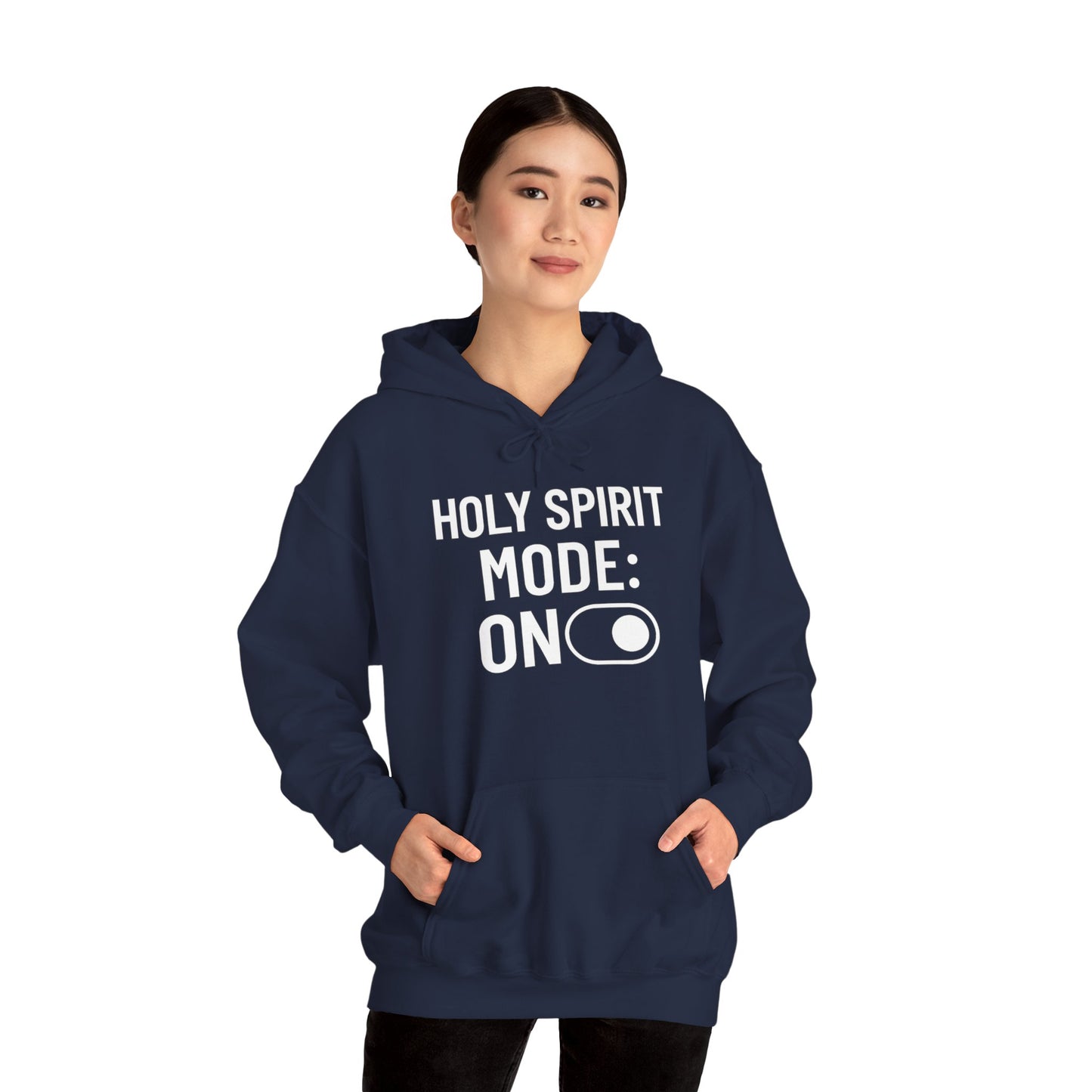 Faith Mode ON Hoodie – Christian Sweatshirt for Bold Believers