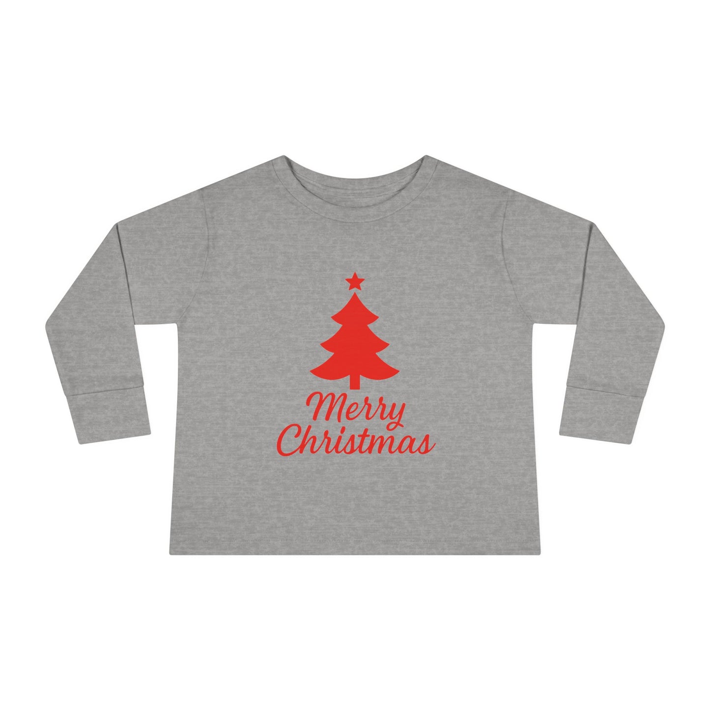 Toddler Christmas Tree Long Sleeve Tee