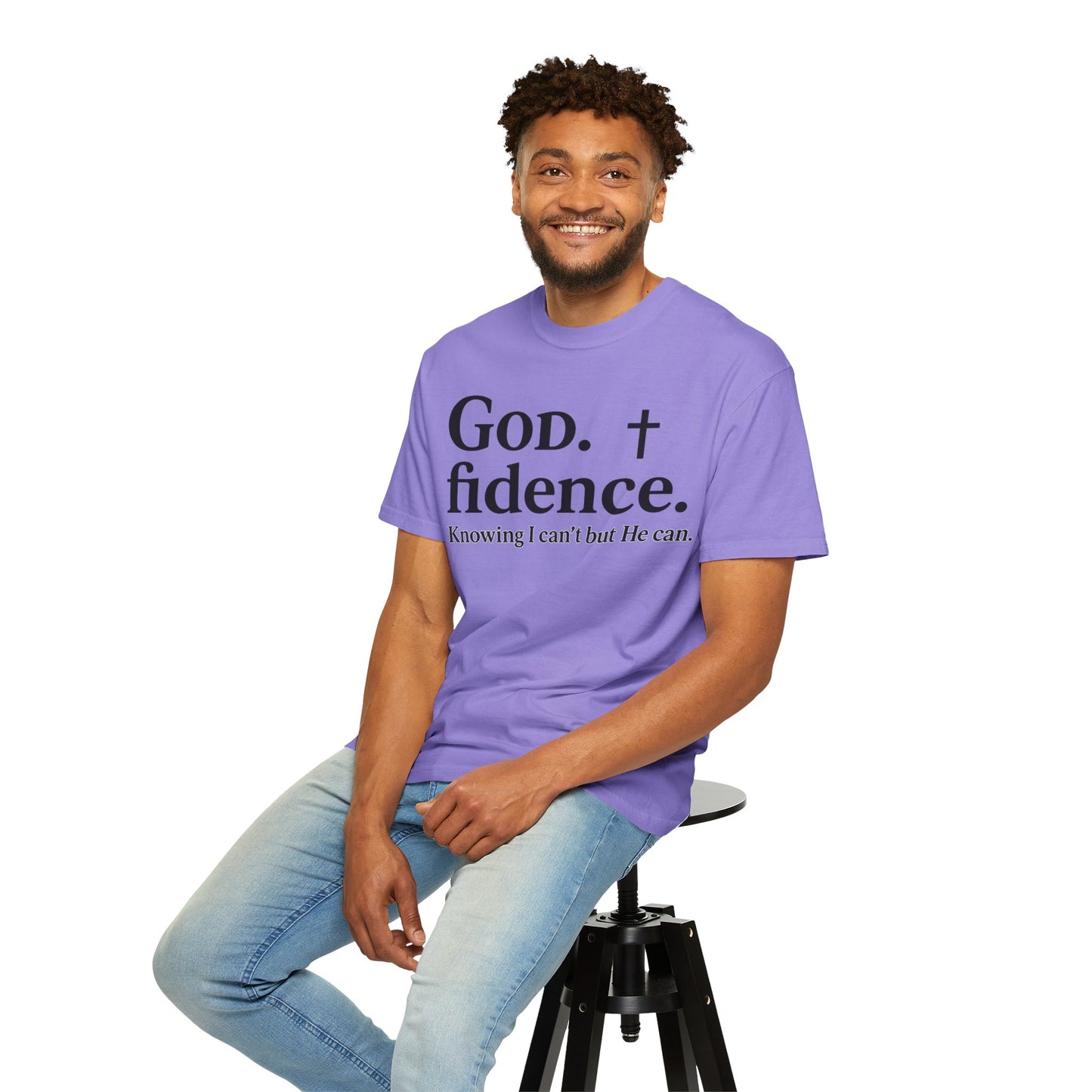 God.fidence Christian T-Shirt | Faith Over Fear Unisex Tee