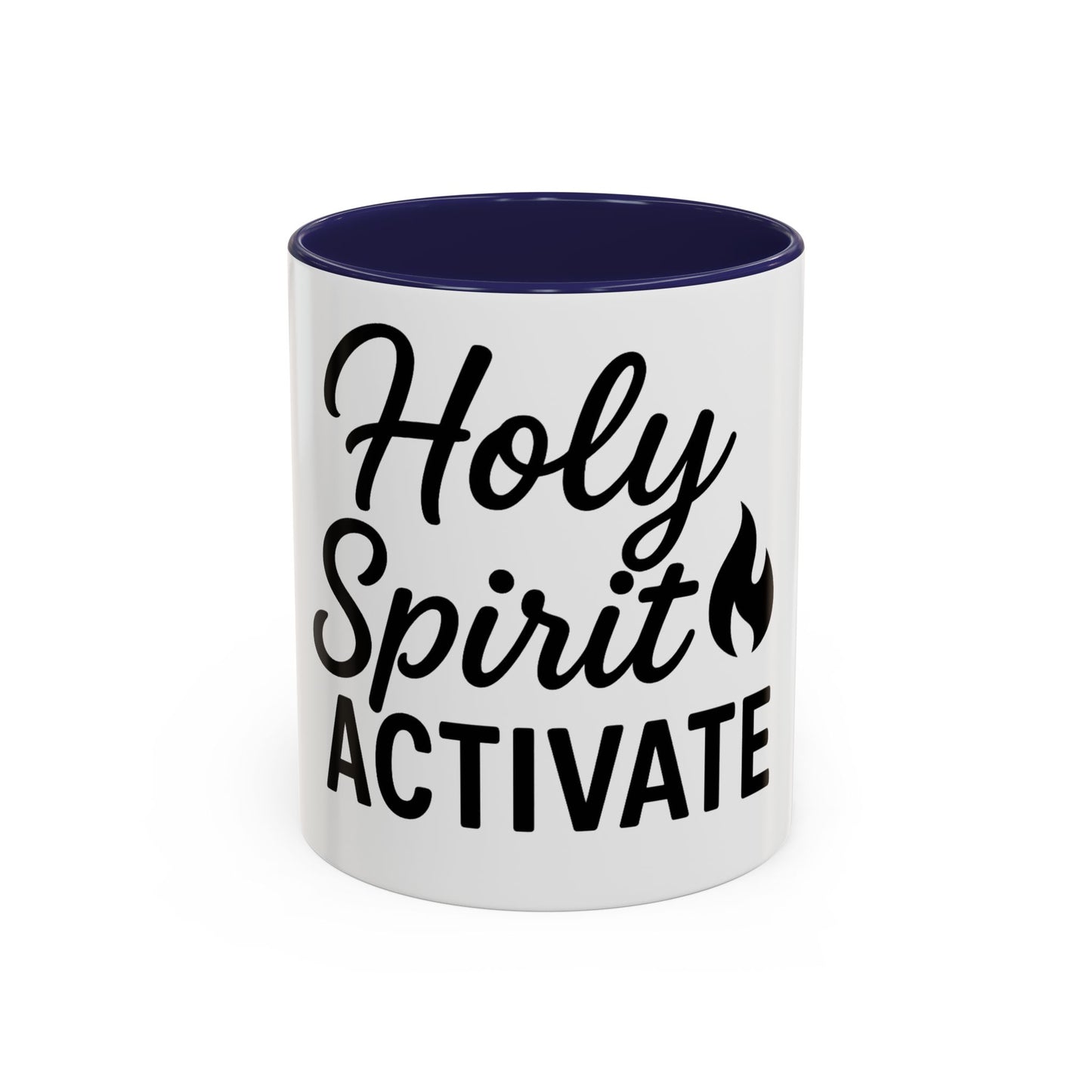 Holy Spirit Activate Christian Mug – Motivational Faith Gift