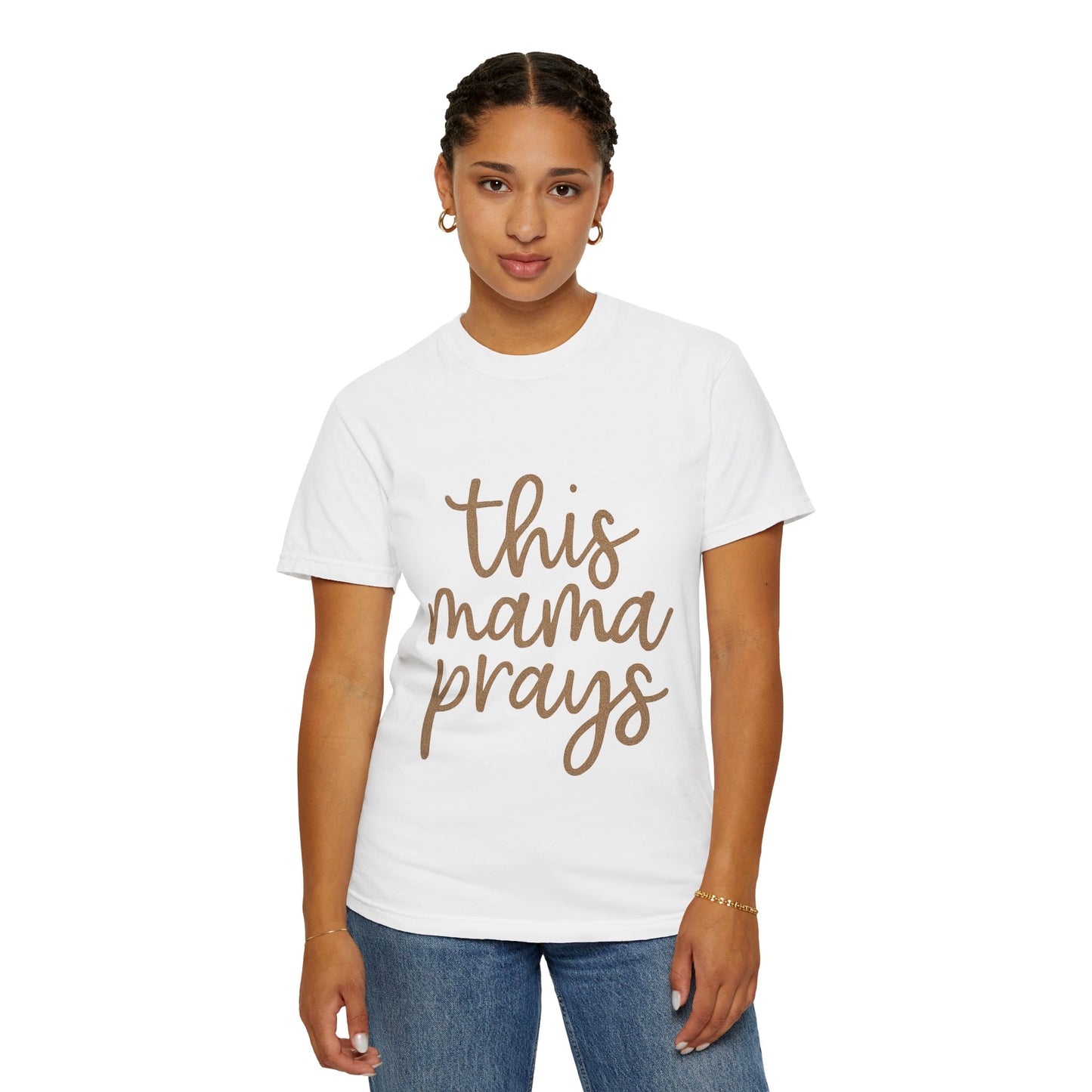 Mama Prays T-Shirt – Faith & Family Christian Unisex Tee