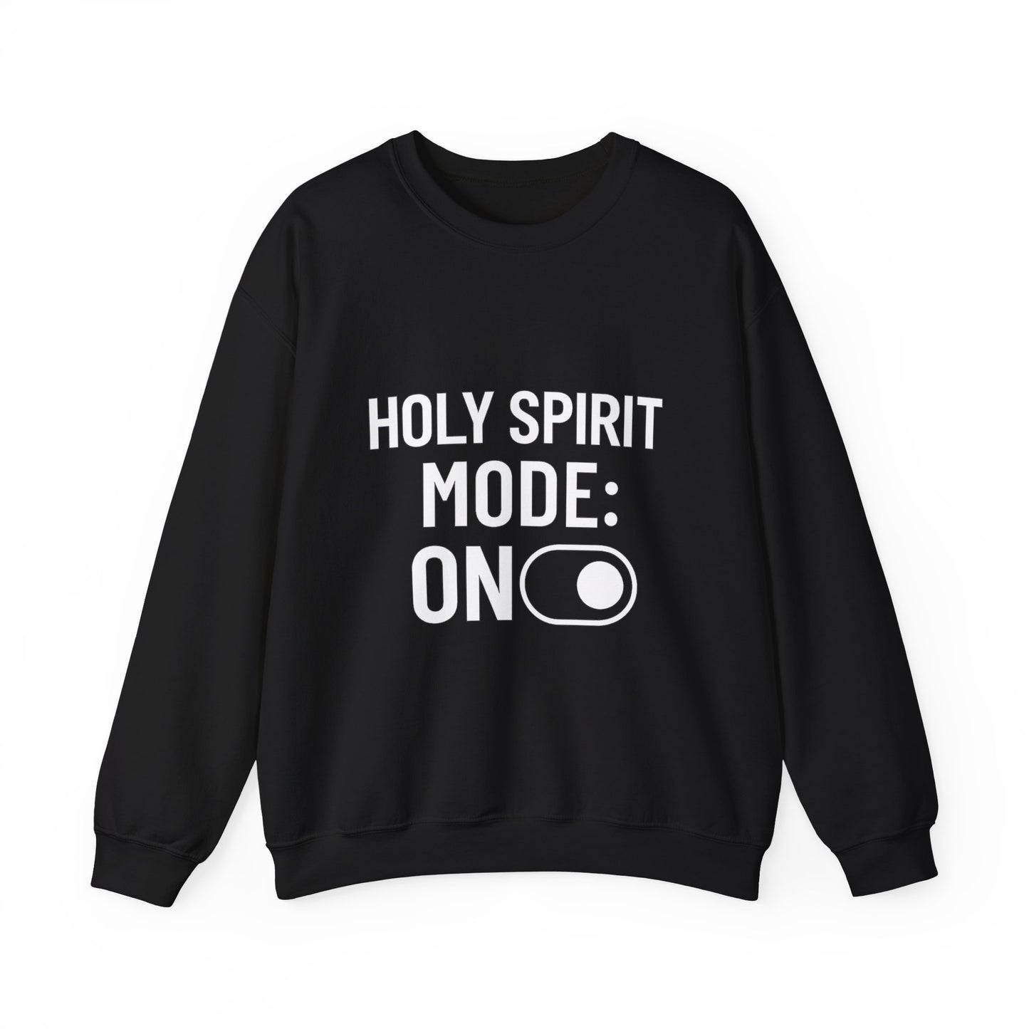 “Holy Spirit Mode: On Sweatshirt – Faith-Filled Christian Hoodie for Men & Women | Spiritual Comfort Wear”