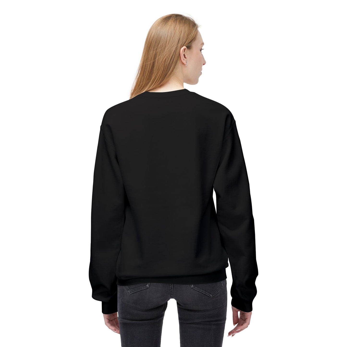 Faith-Inspired Fleece Crewneck Sweatshirt, Unisex Sweatshirt, Inspirational Gift, Cozy Layer, Casual Wear, Motivational Apparel