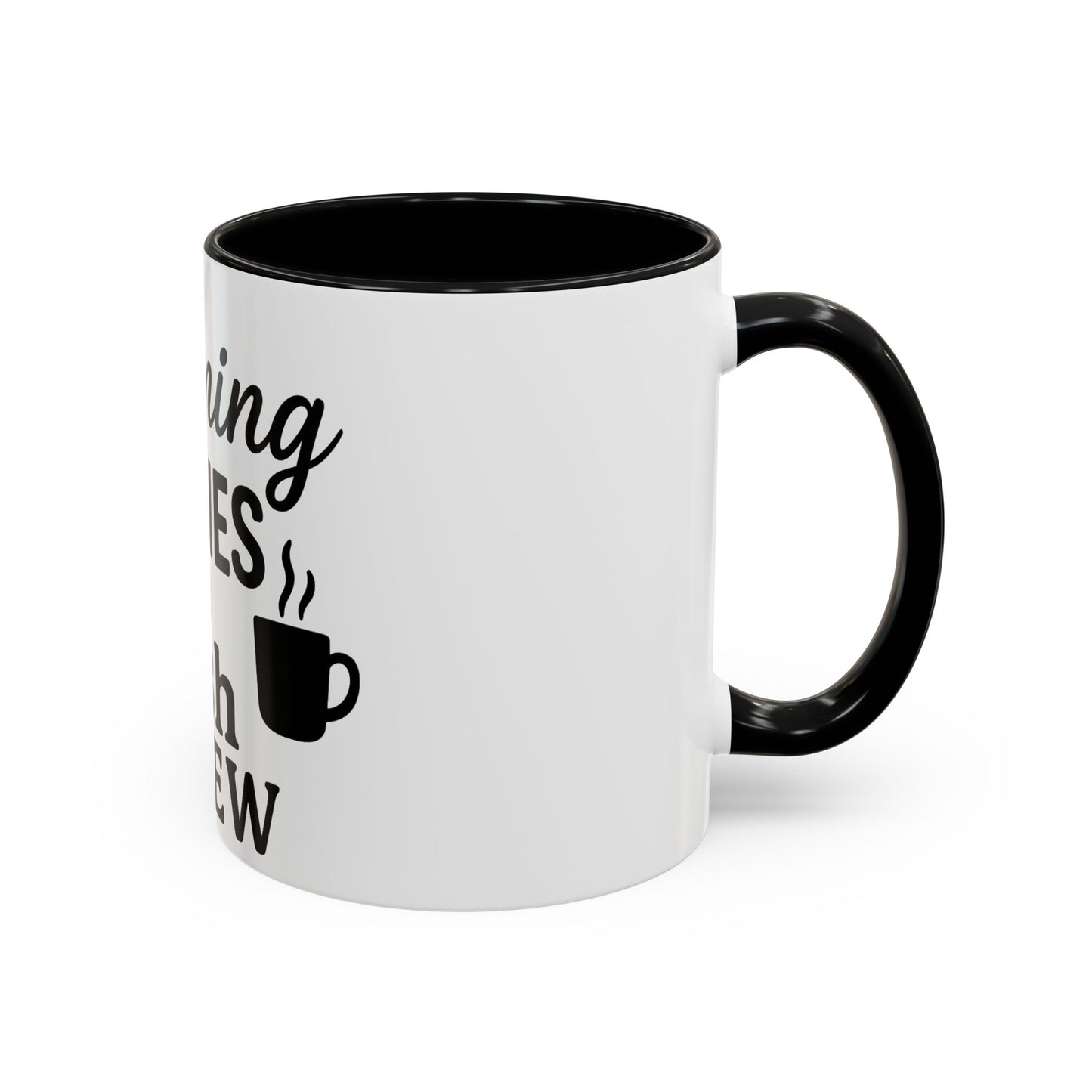 Morning Mercies & Fresh Brew Christian Mug – Lamentations 3:23 Inspired