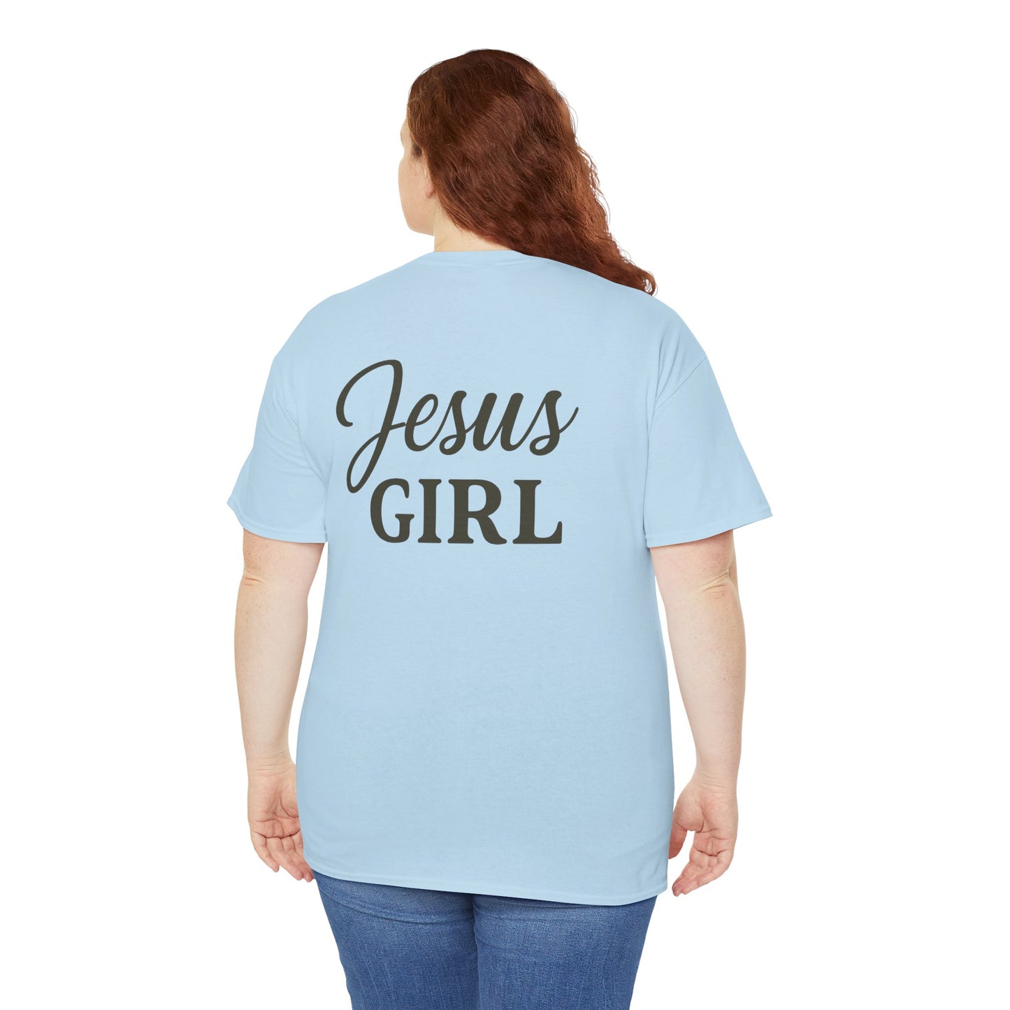 Jesus Girl Unisex Heavy Cotton Tee l Faith tee l Christian apparel