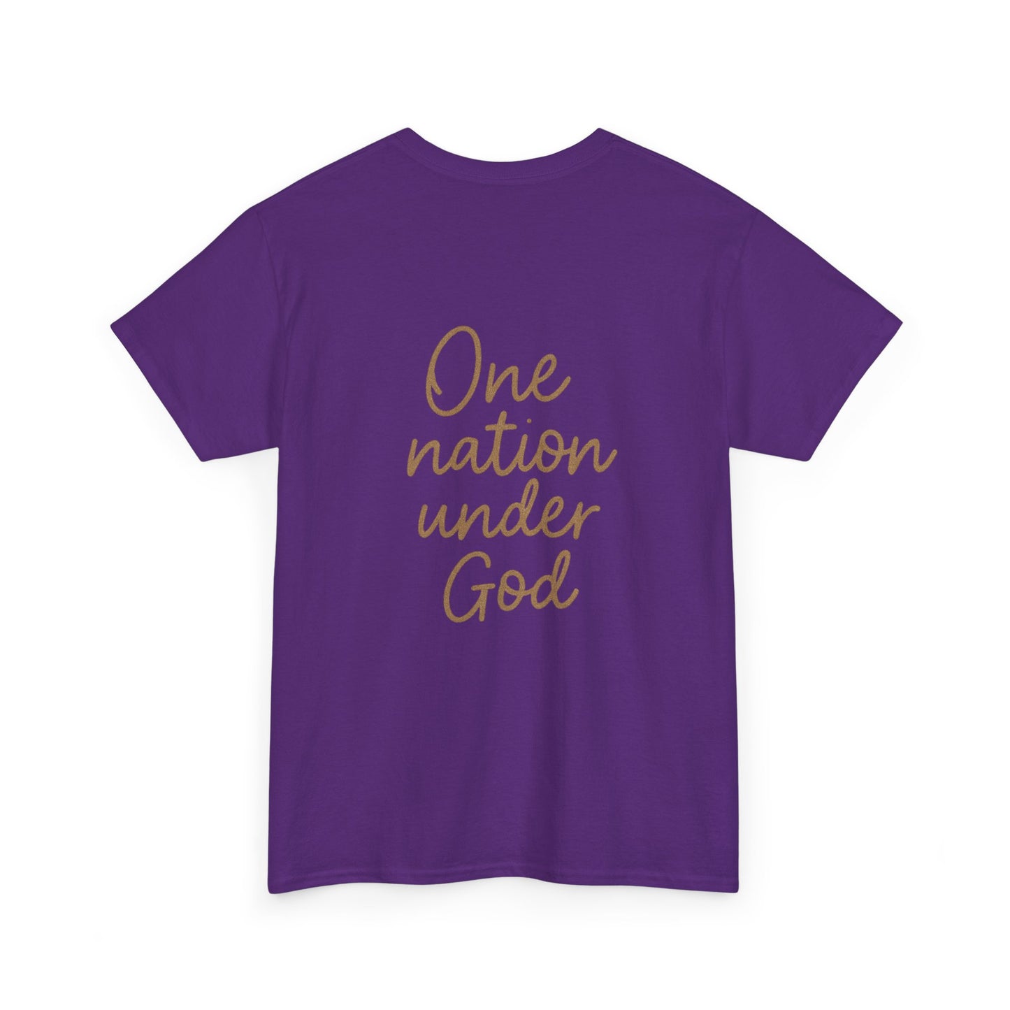 One Nation Under God T-Shirt – Patriotic Christian Unisex Tee