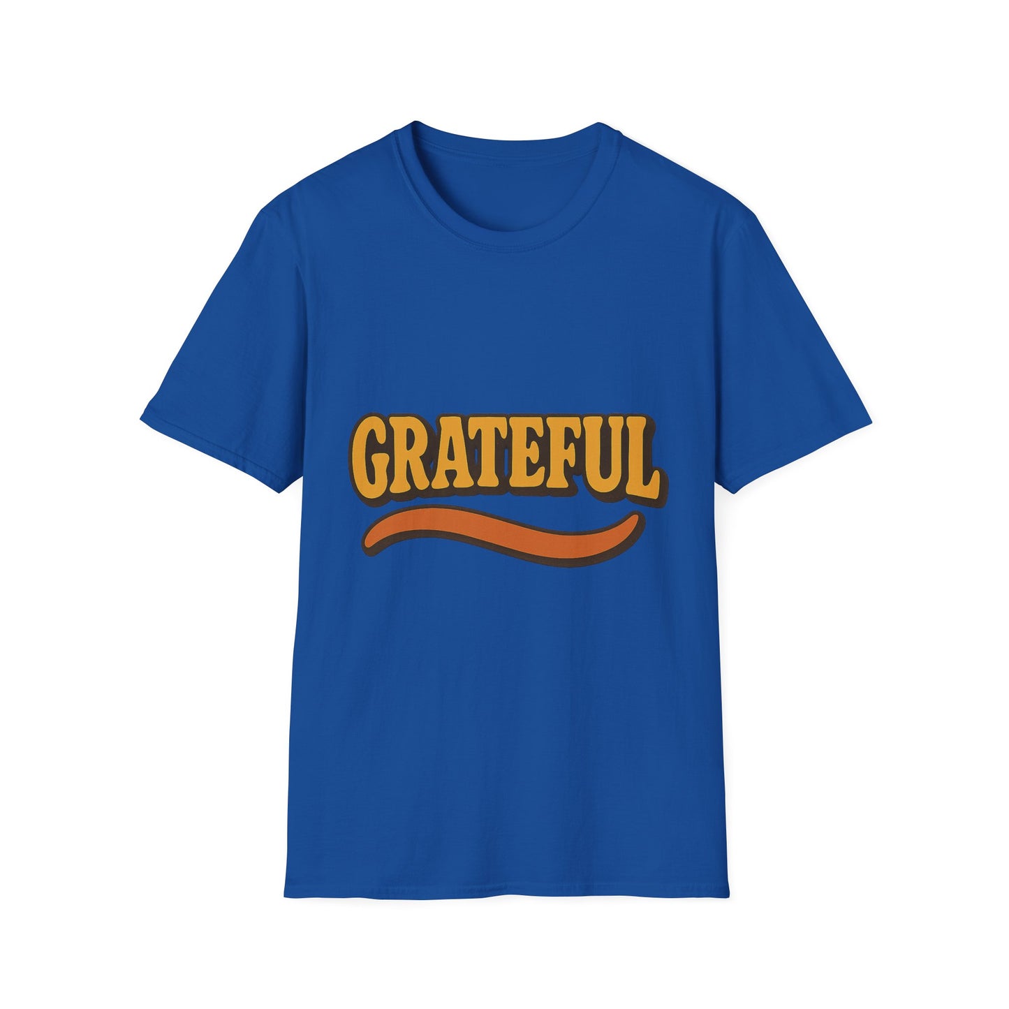 Grateful Softstyle Christian T-Shirt – Faith-Inspired Affirmation Tee for Women & Men