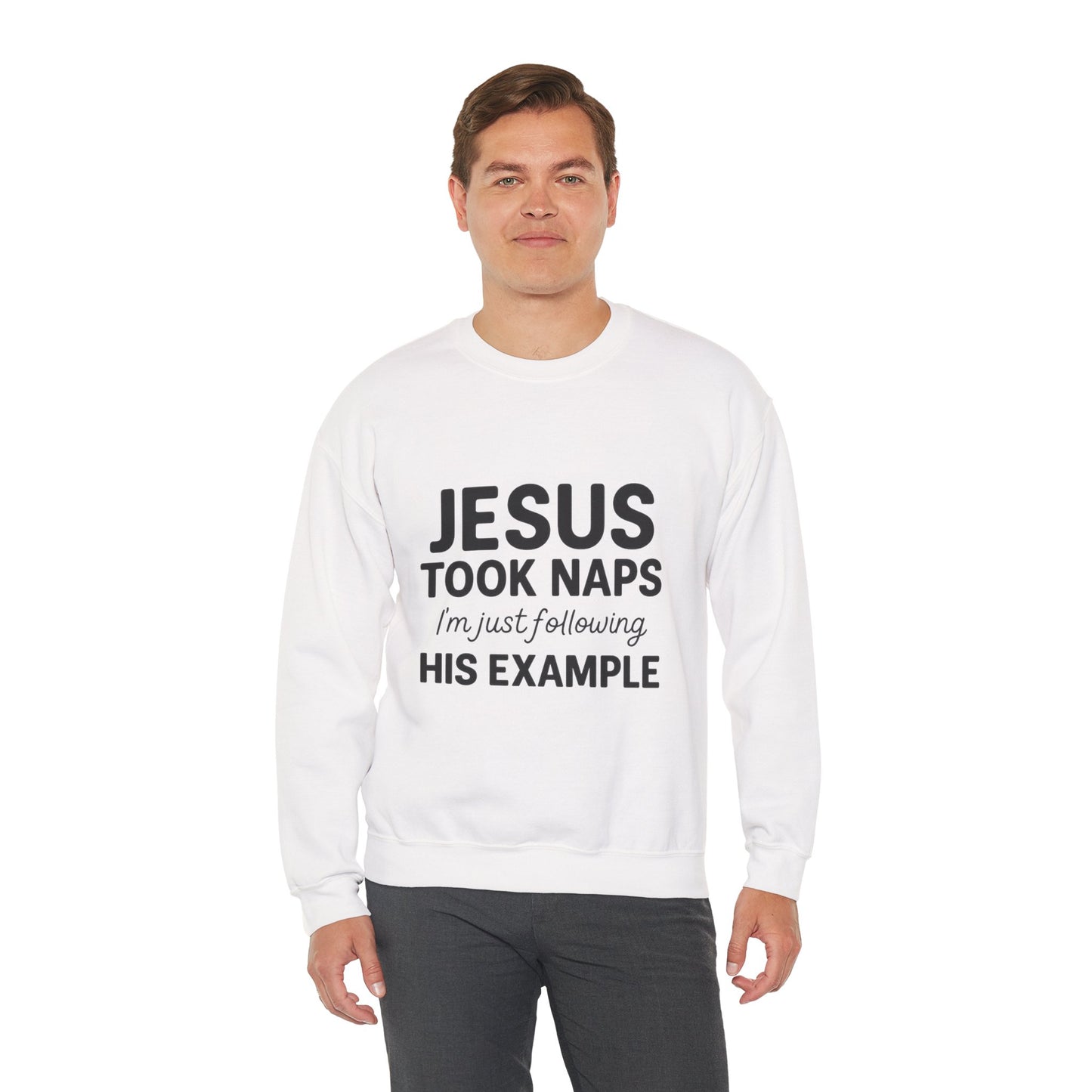 “Jesus Took Naps Sweatshirt – Funny Christian Faith Hoodie for Men & Women | Cozy Faith Apparel”