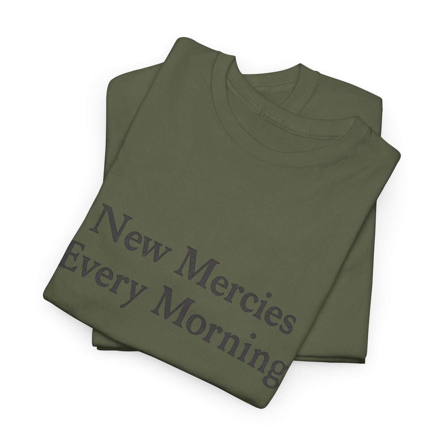 New Mercies Every Morning T-Shirt – Christian Faith Unisex Tee