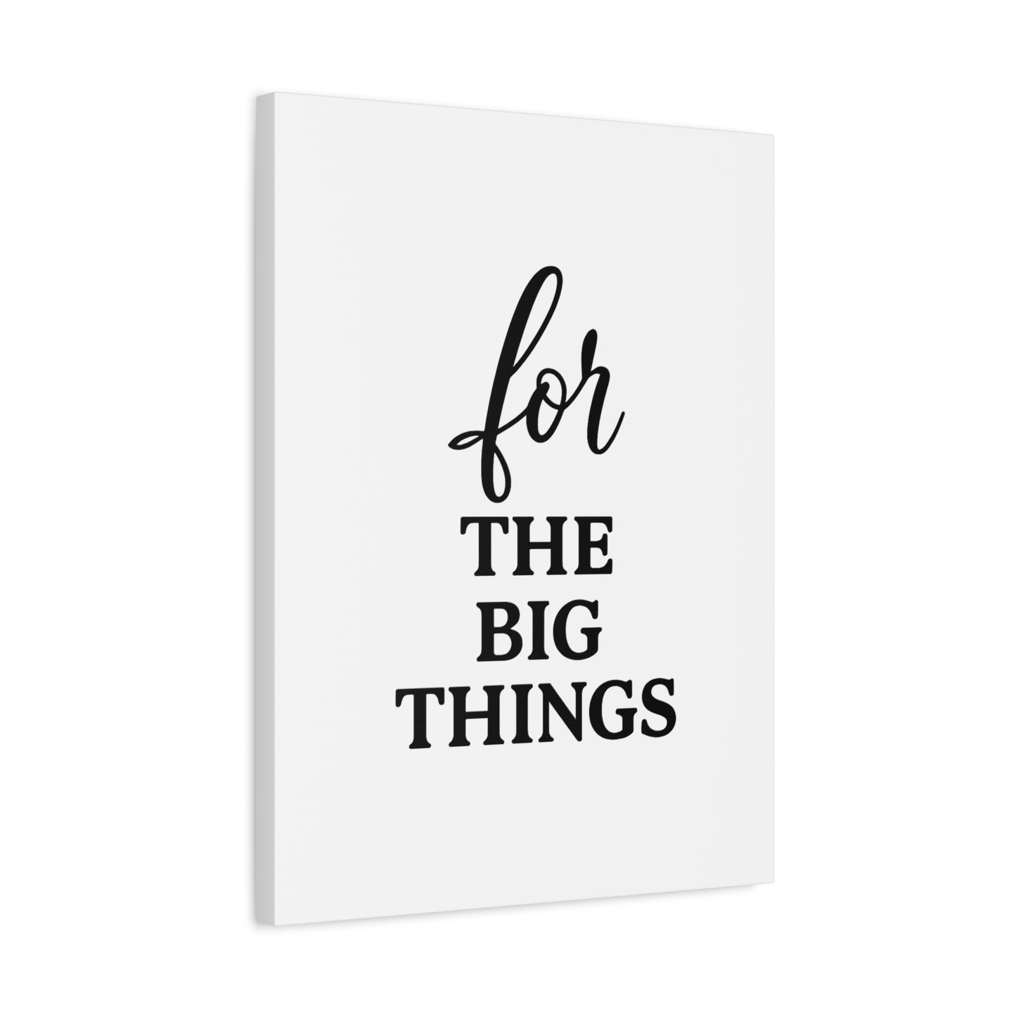 Grateful Wall Art | Inspirational Christian Home Decor - Matte Canvas, Stretched, 1.25"