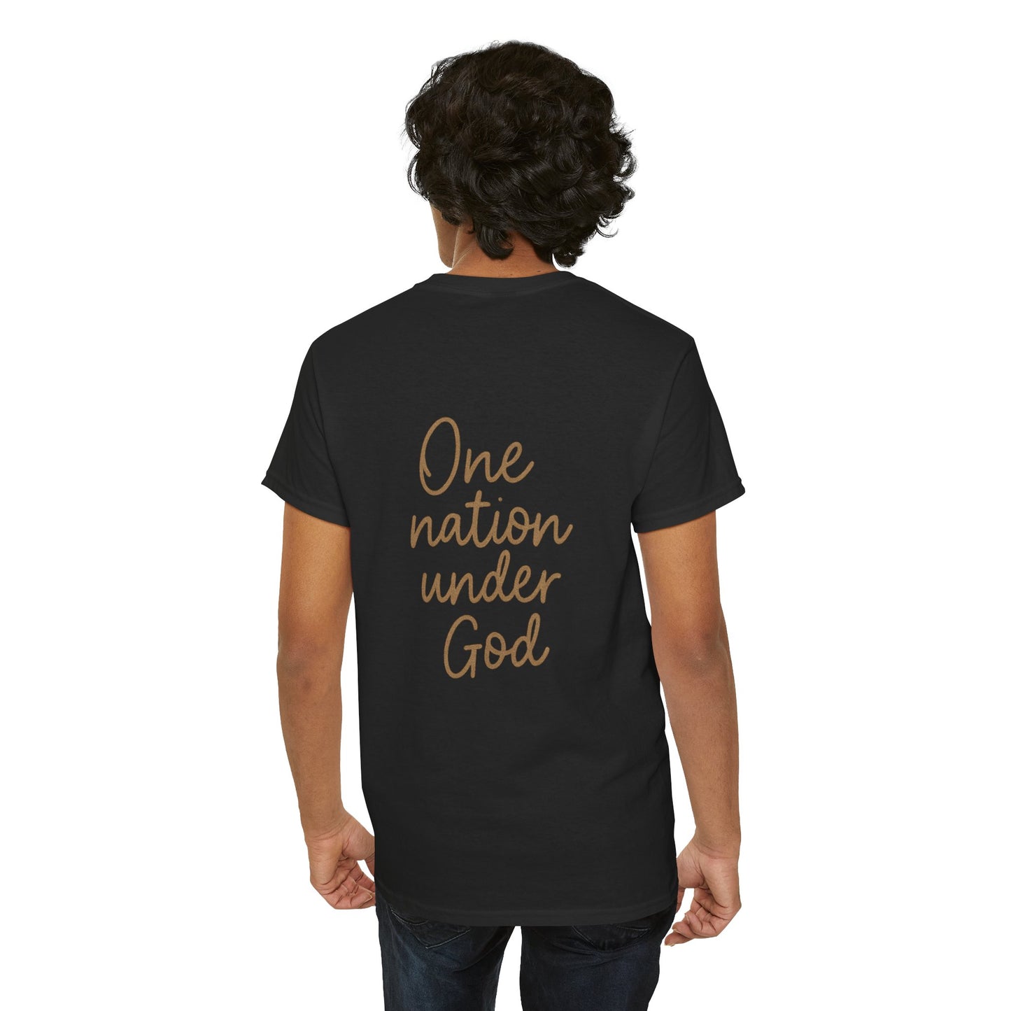 One Nation Under God T-Shirt – Patriotic Christian Unisex Tee