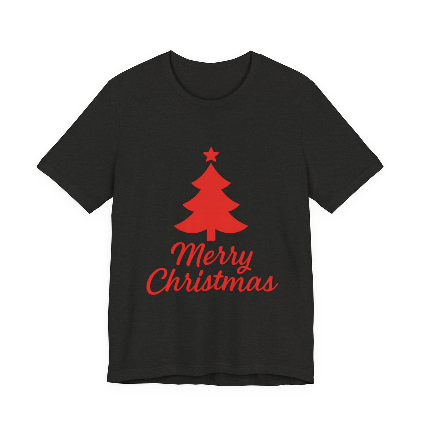 Merry Christmas Unisex Heavy Cotton Tee – Faith-Inspired Holiday Shirt