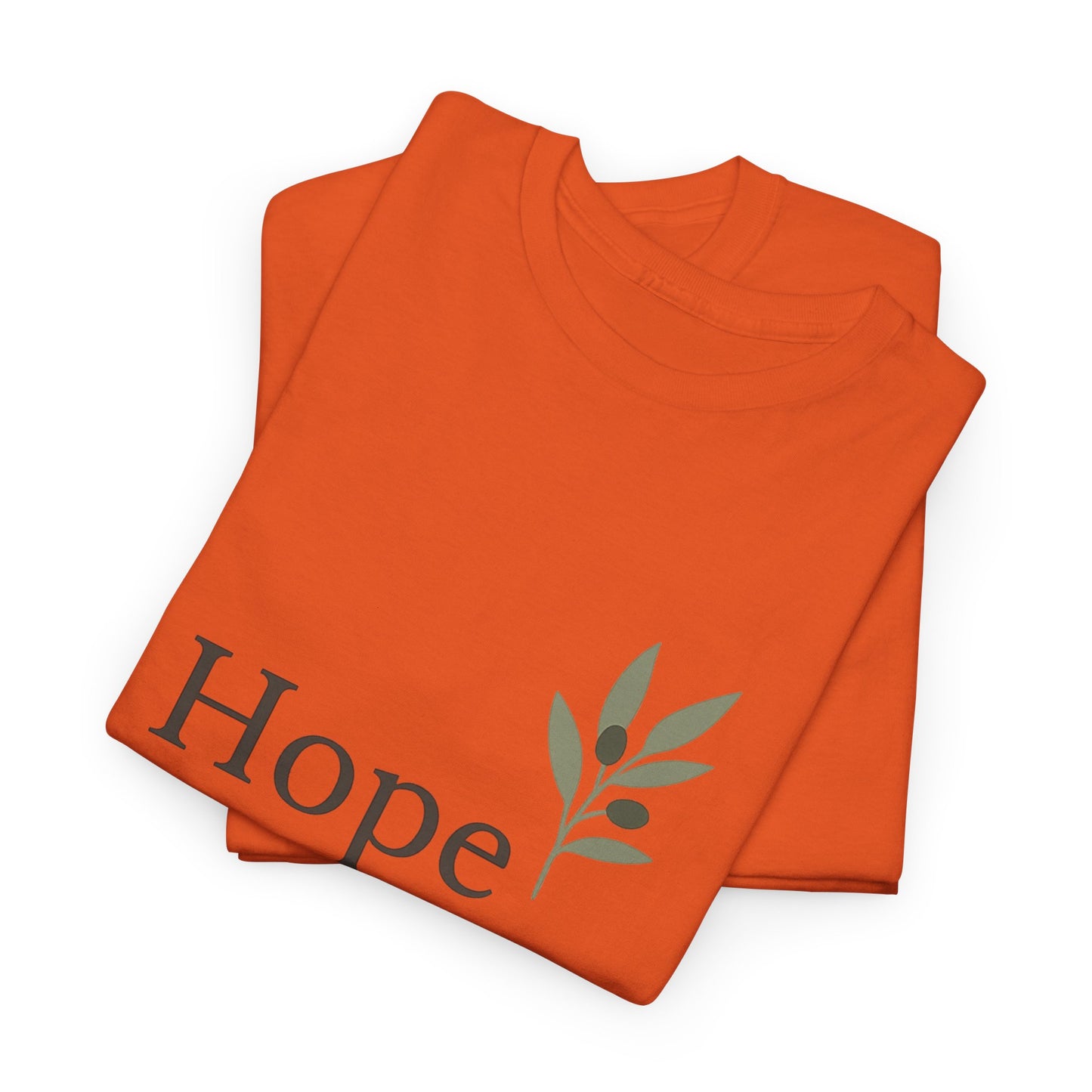 Hope T-Shirt – Christian Faith Unisex  Heavy CottonTee with Inspirational Message