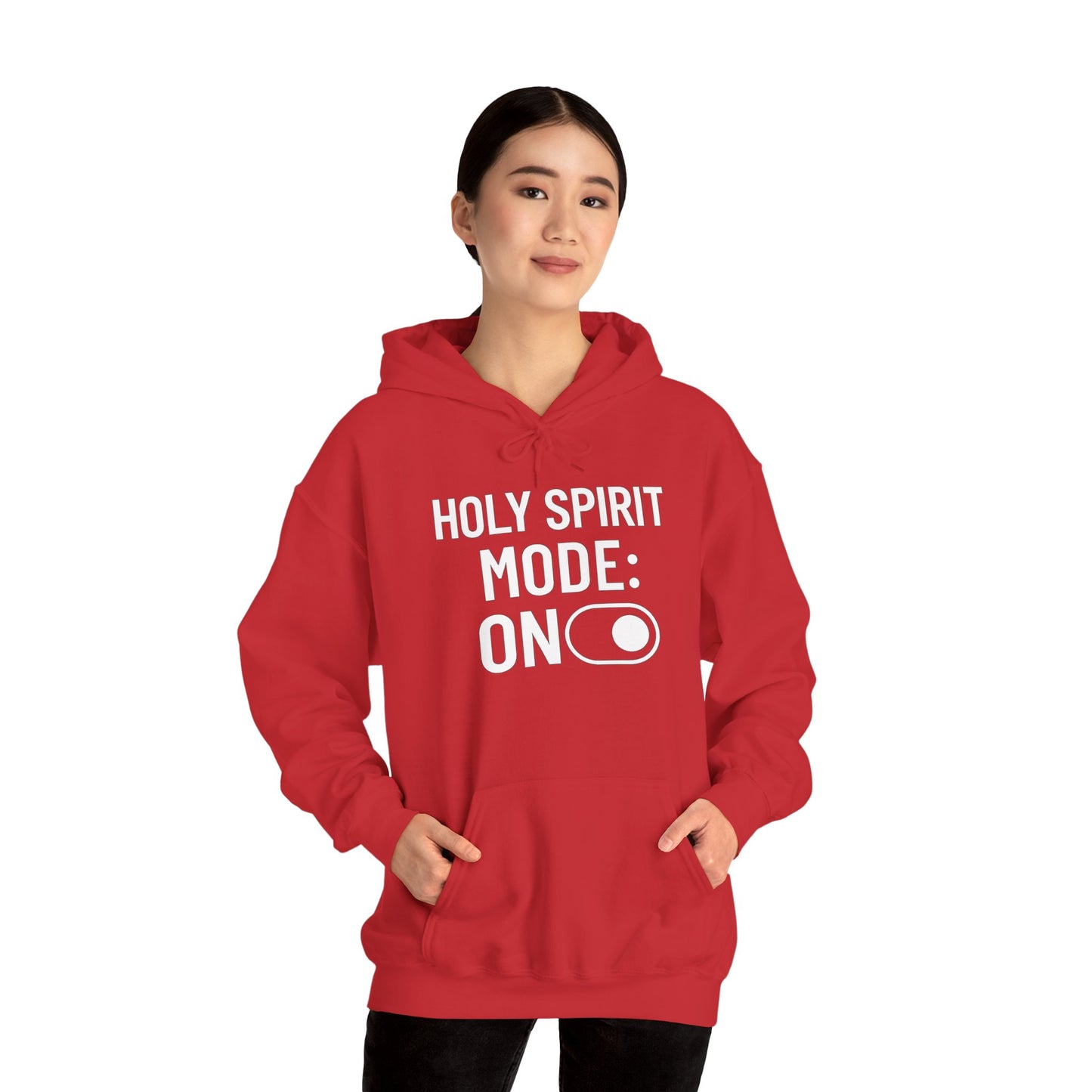 Faith Mode ON Hoodie – Christian Sweatshirt for Bold Believers