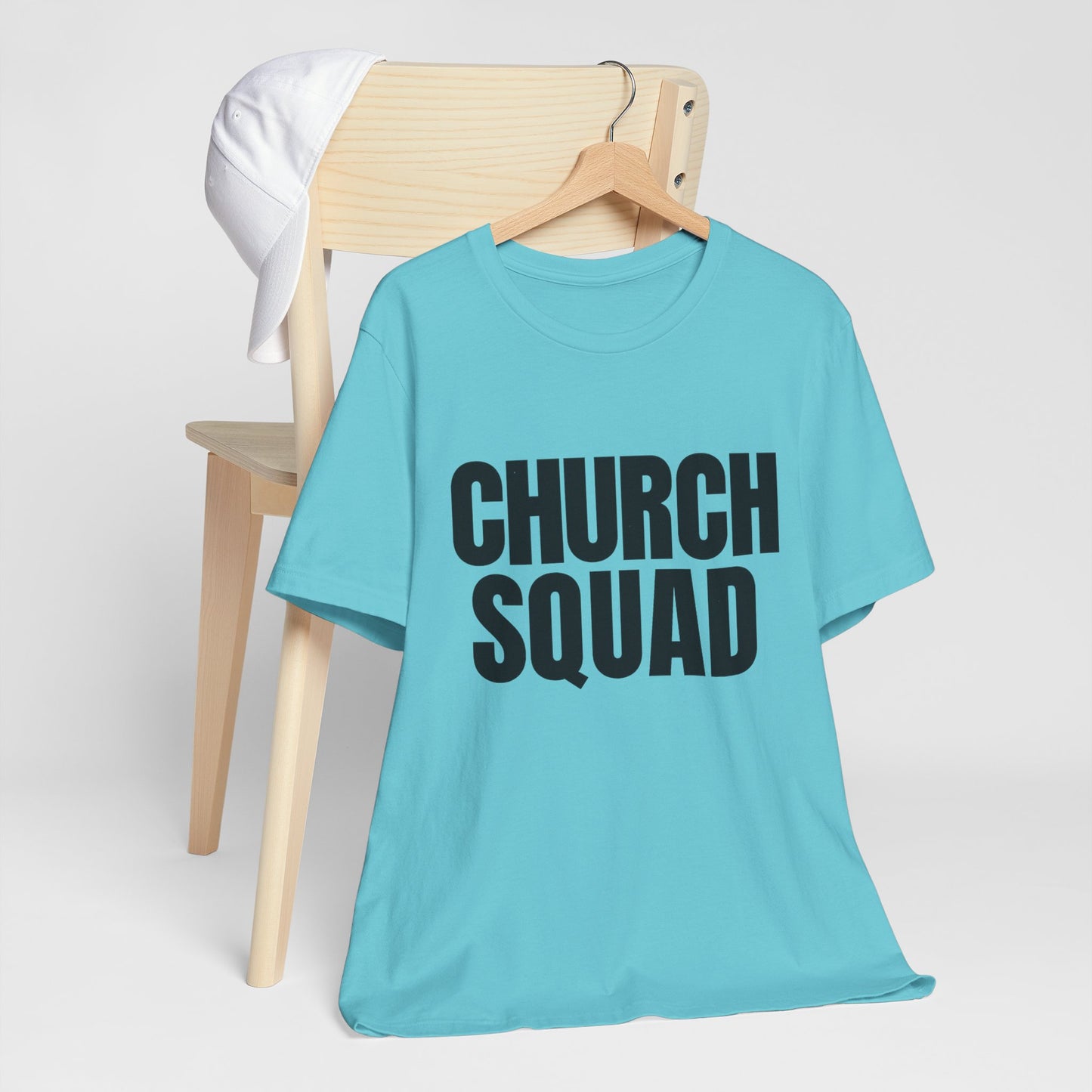 Church Squad Unisex Tee, Christian Apparel, Group Outing Shirt, Faith-Based Gift, Church Events Clothing