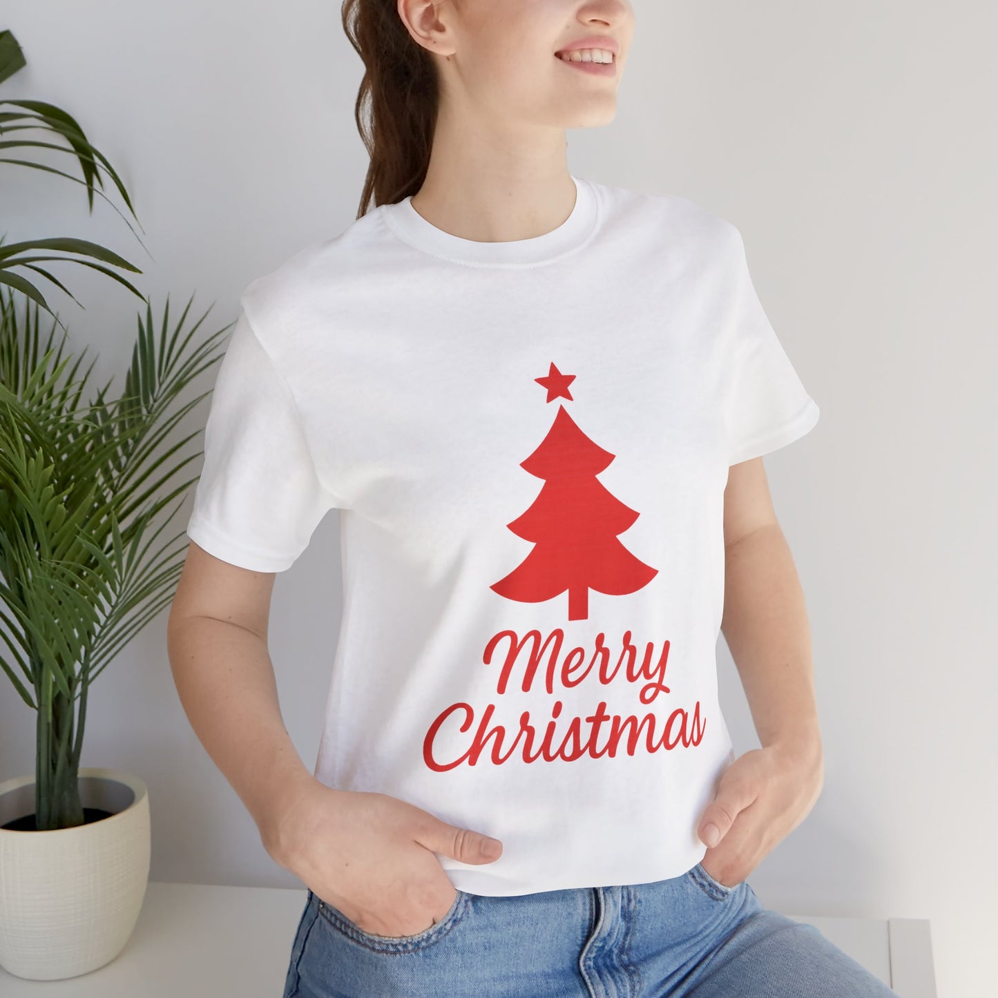 Merry Christmas Unisex Heavy Cotton Tee – Faith-Inspired Holiday Shirt