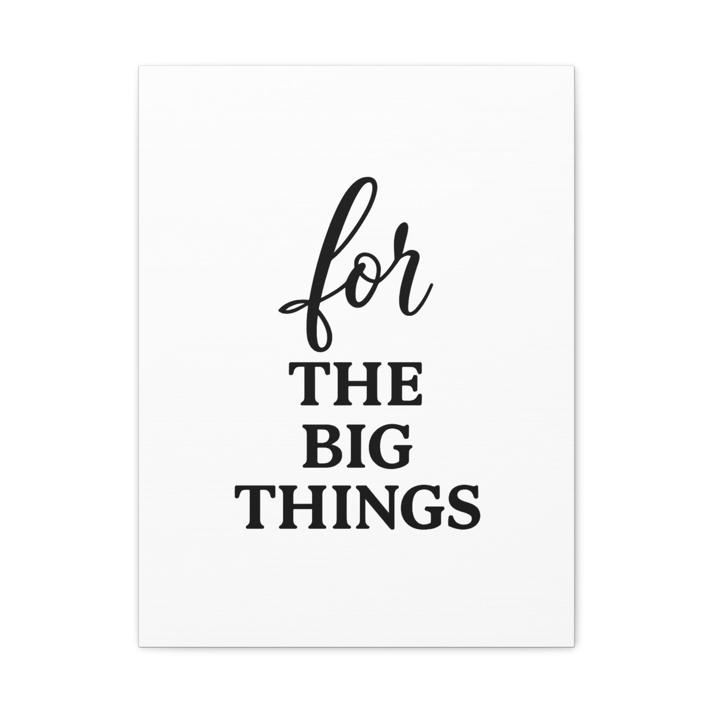 Grateful Wall Art | Inspirational Christian Home Decor - Matte Canvas, Stretched, 1.25"