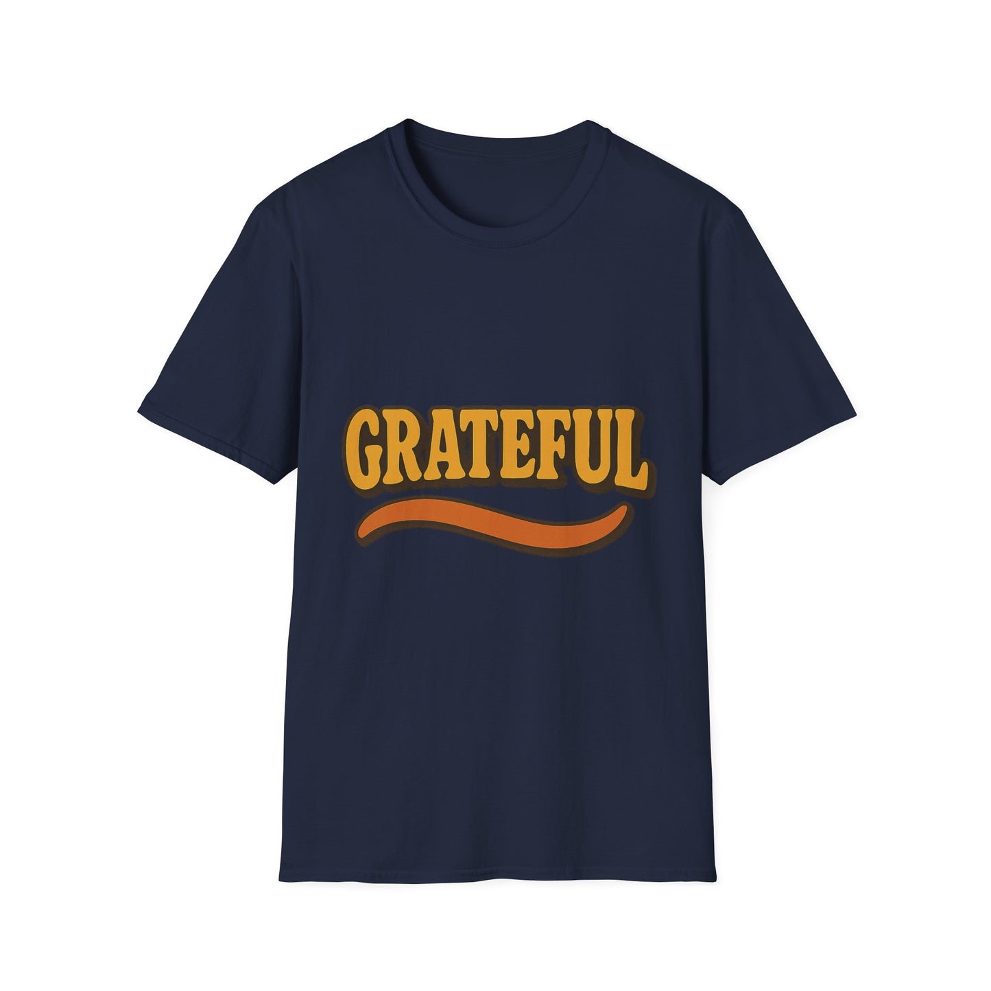 Grateful Softstyle Christian T-Shirt – Faith-Inspired Affirmation Tee for Women & Men