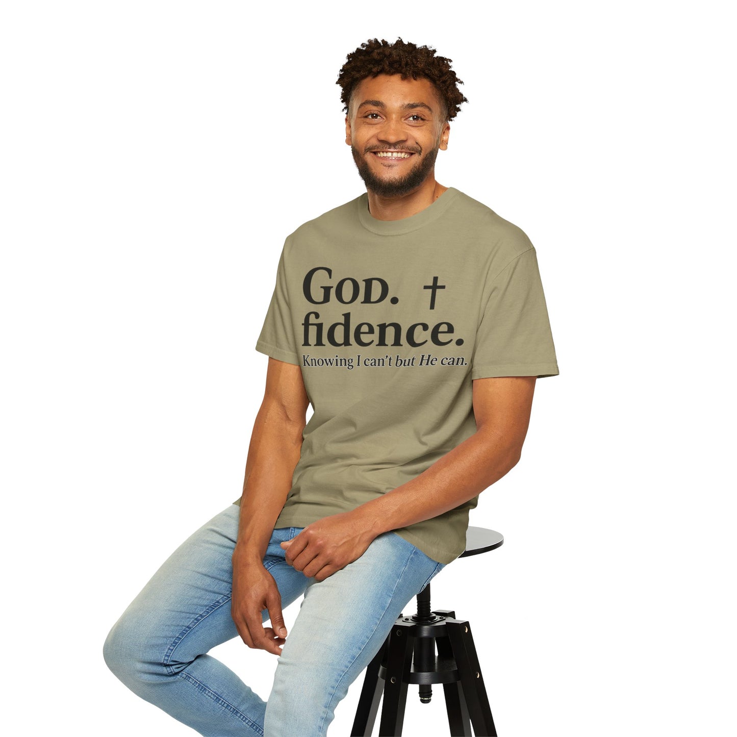 God.fidence Christian T-Shirt | Faith Over Fear Unisex Tee