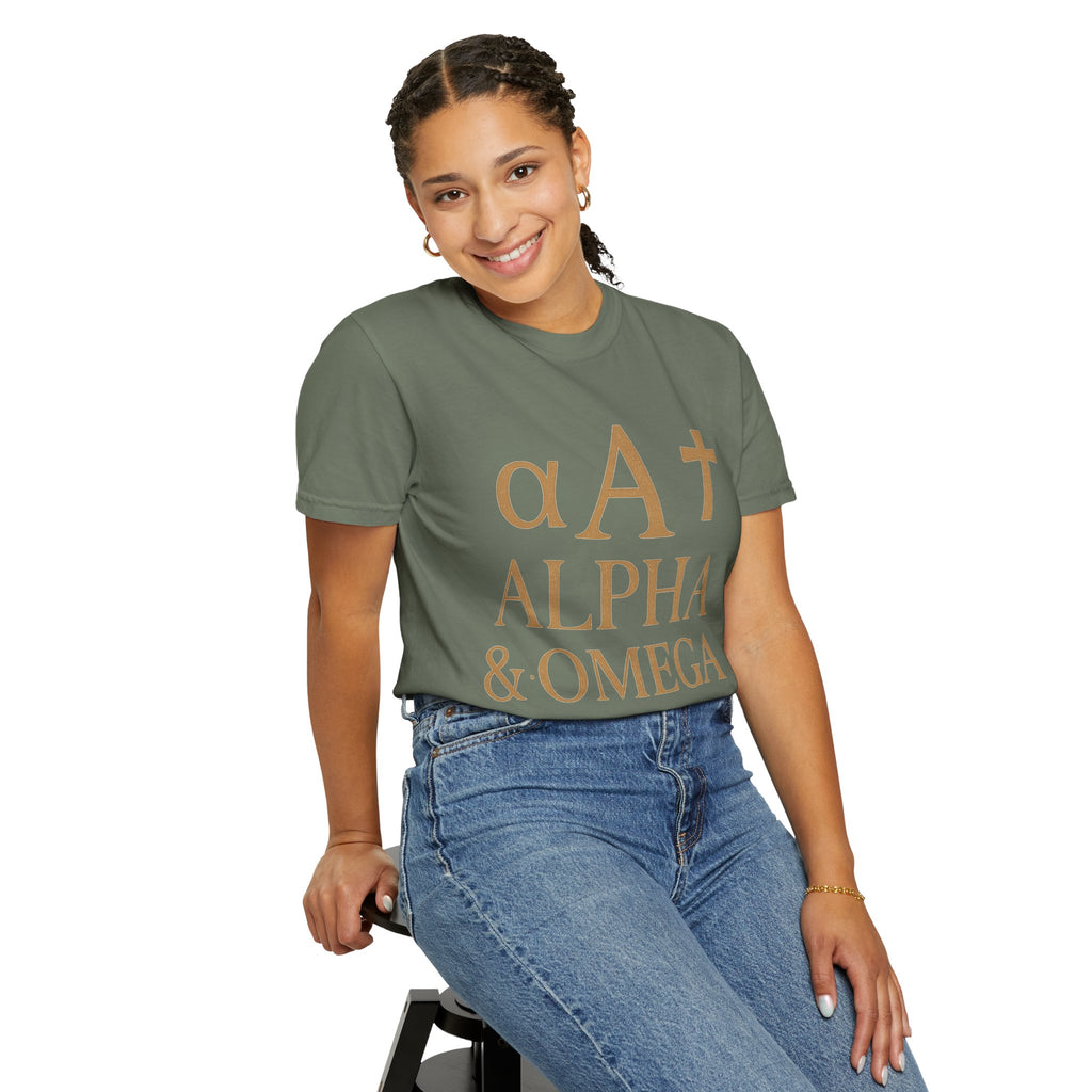 Alpha and Omega Revelation 22:13 Christian Unisex T-Shirt