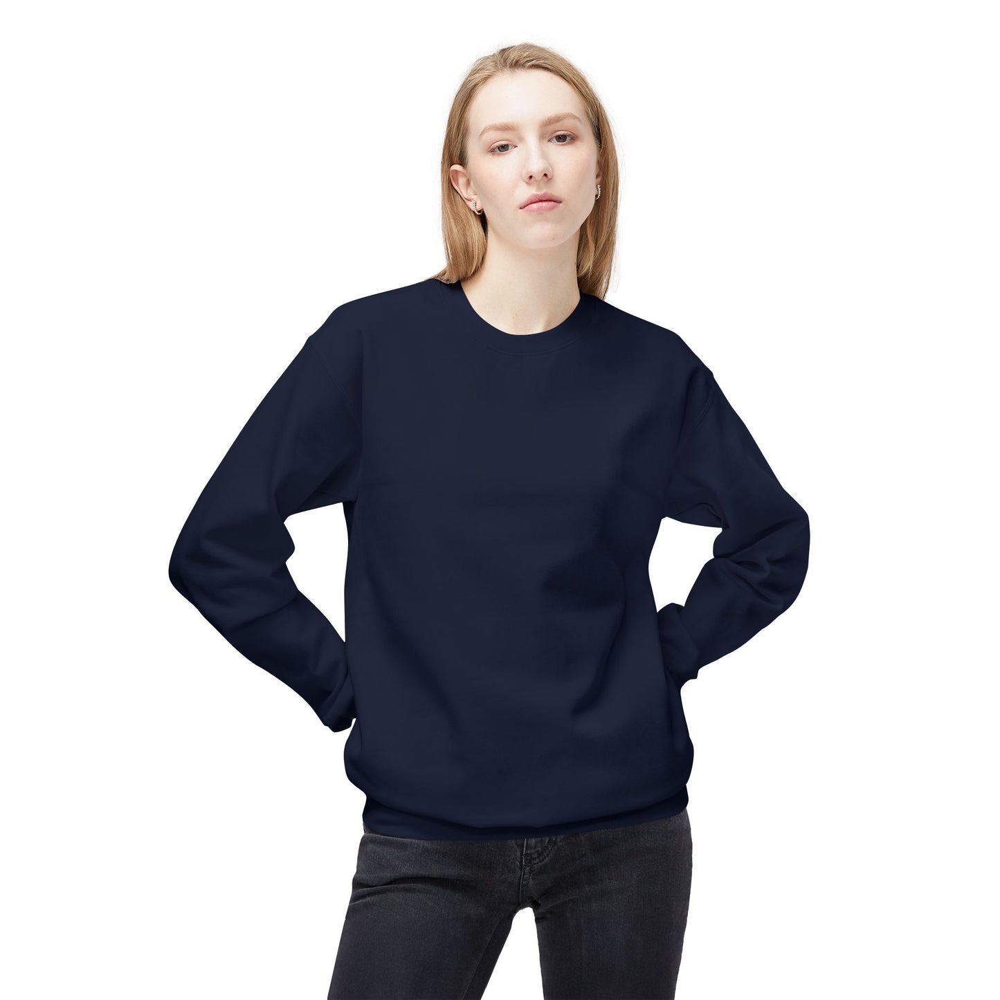 Faith-Inspired Soft Fleece Sweatshirt - Jesus Has My Back, Comfortable Crewneck, Inspirational Gift, Religious Apparel, Casual Wear, [...]