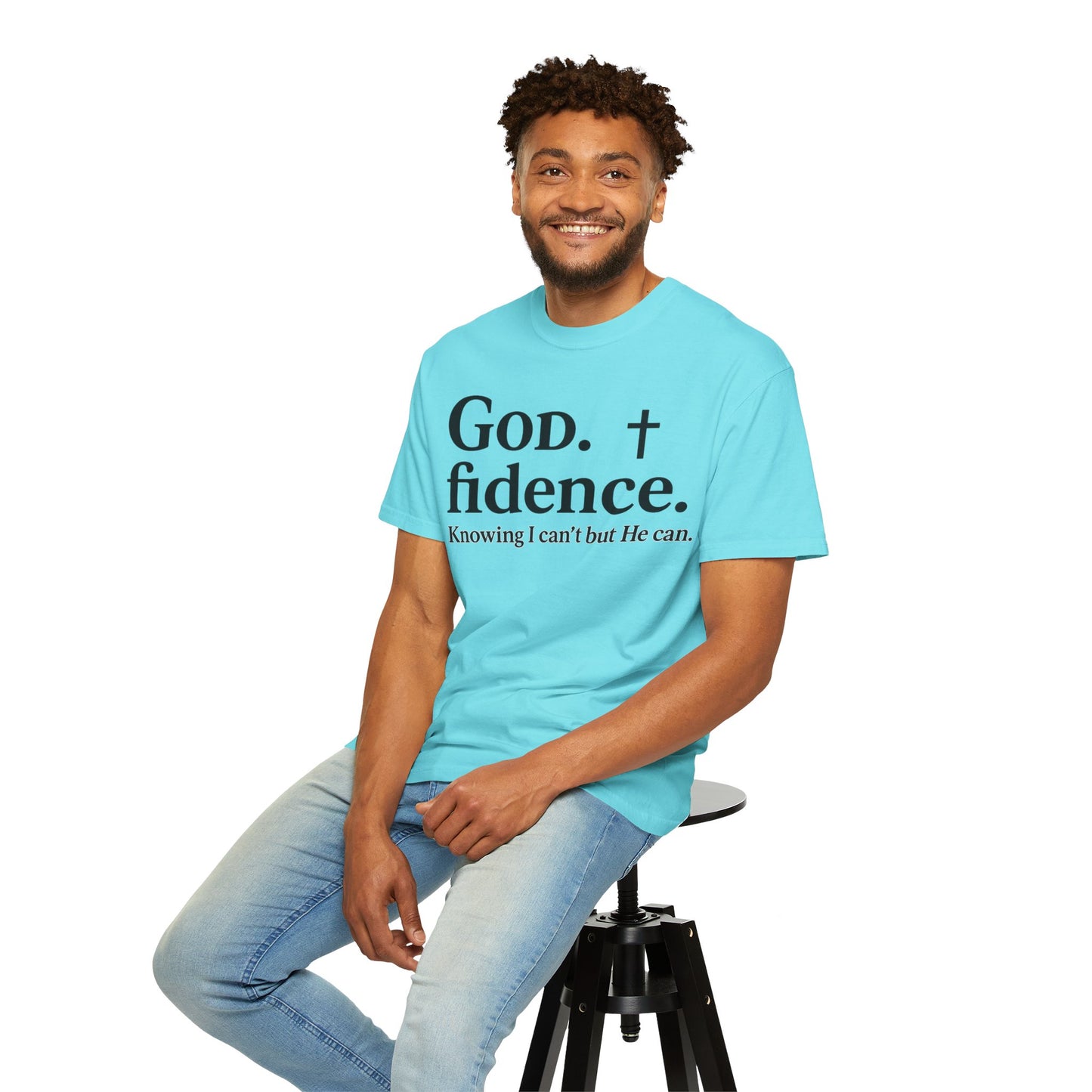 God.fidence Christian T-Shirt | Faith Over Fear Unisex Tee