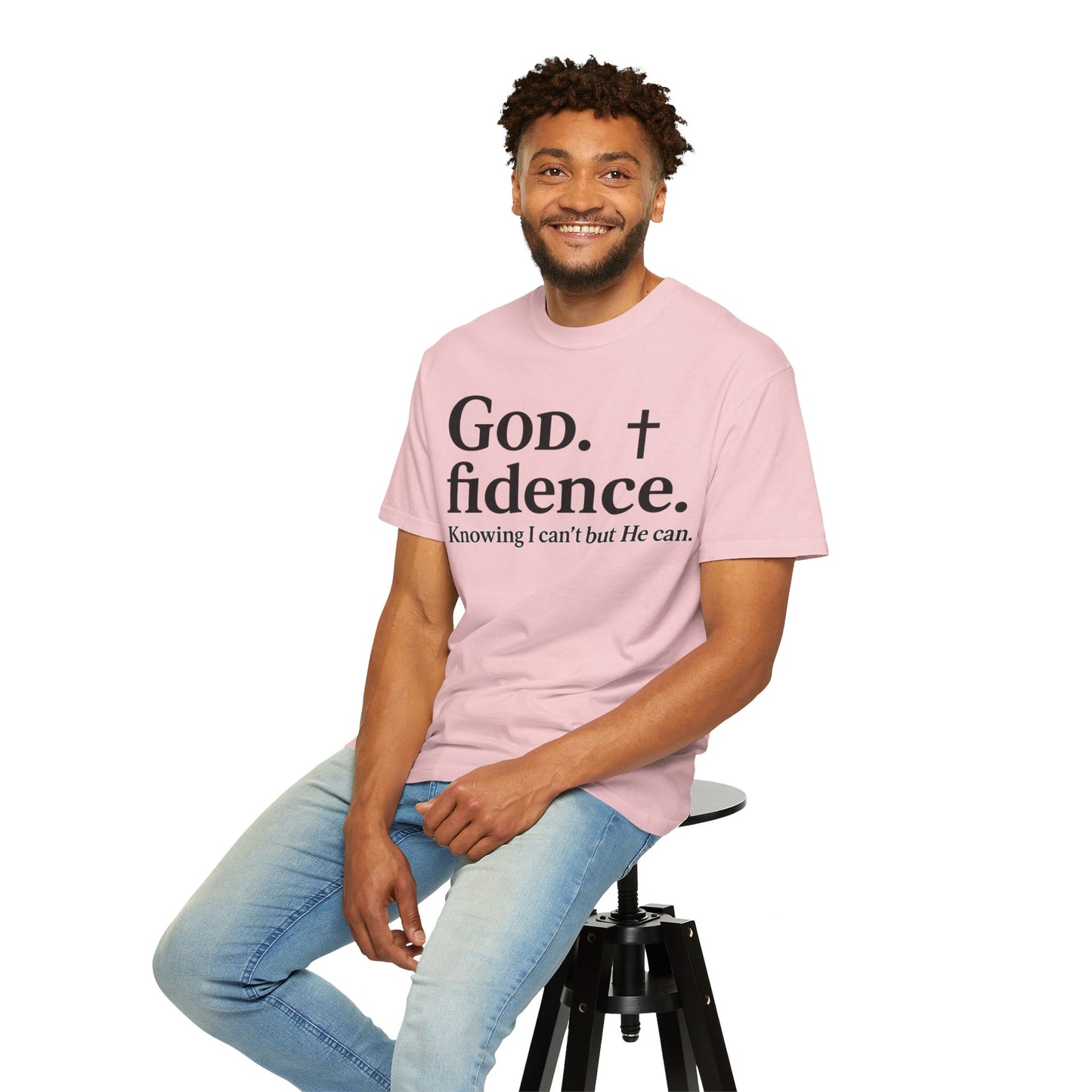 God.fidence Christian T-Shirt | Faith Over Fear Unisex Tee