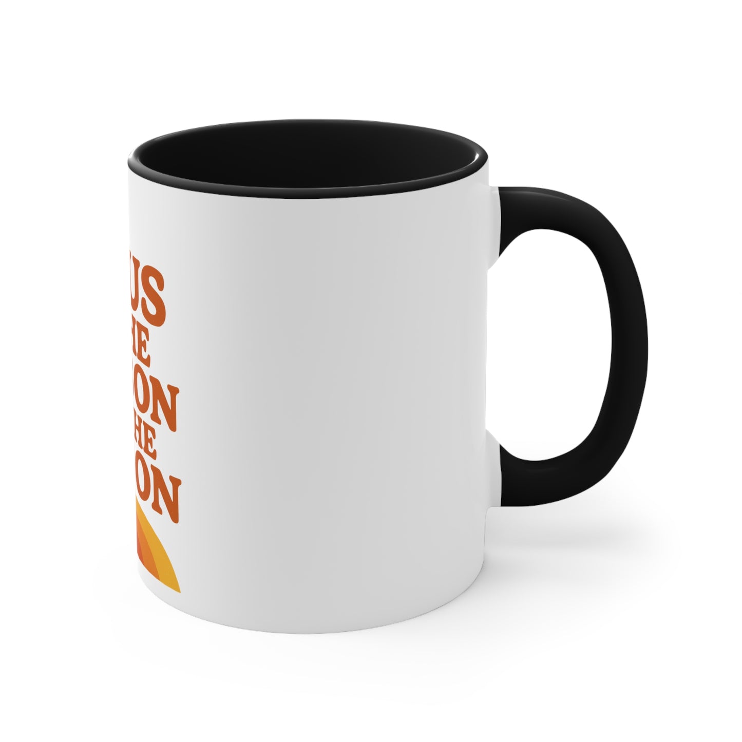 Christmas Accent Mug - "Jesus is the Reason for the Season"