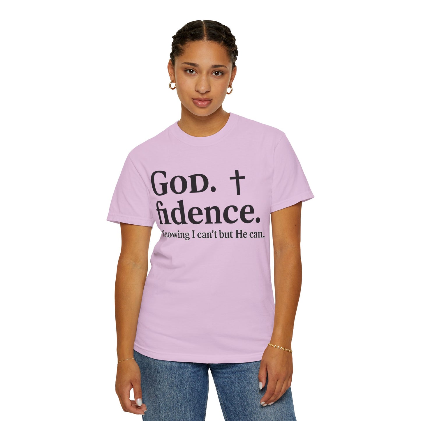 God.fidence Christian T-Shirt | Faith Over Fear Unisex Tee