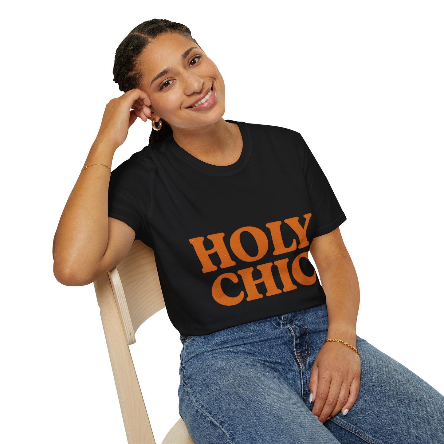 Holy Chic Christian T-Shirt – Softstyle Faith & Fashion Tee for Women.