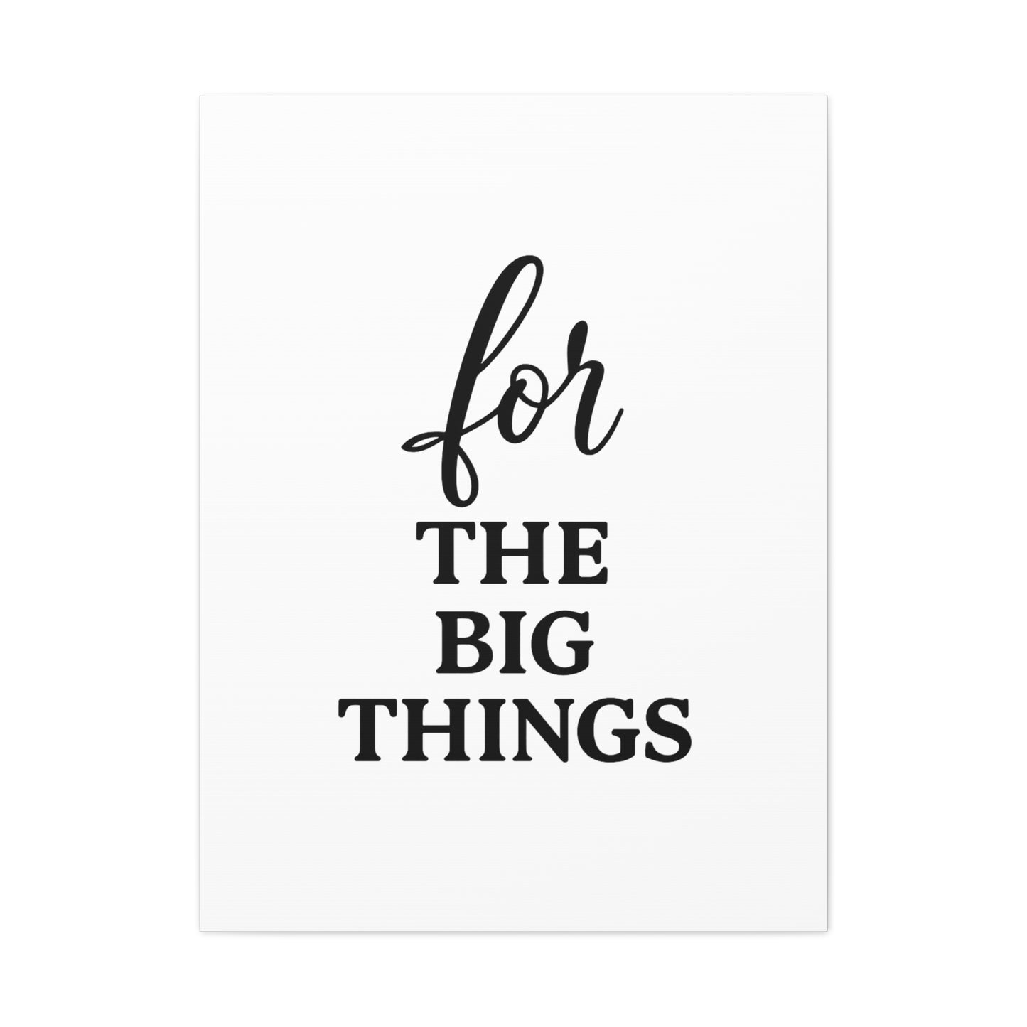 Grateful Wall Art | Inspirational Christian Home Decor - Matte Canvas, Stretched, 1.25"