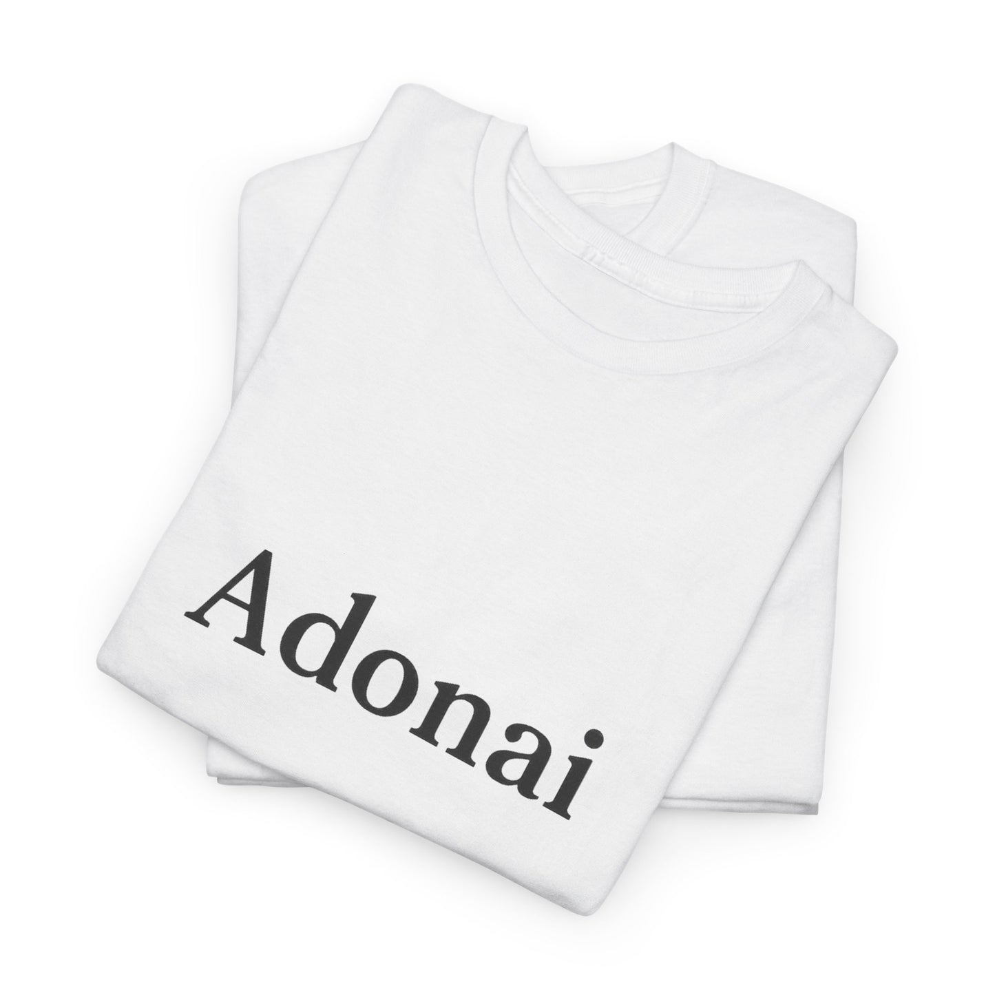 Adonai T-Shirt – Lord and Master Hebrew Name of God Unisex Tee