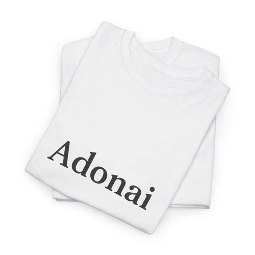 Adonai T-Shirt – Lord and Master Hebrew Name of God Unisex Tee